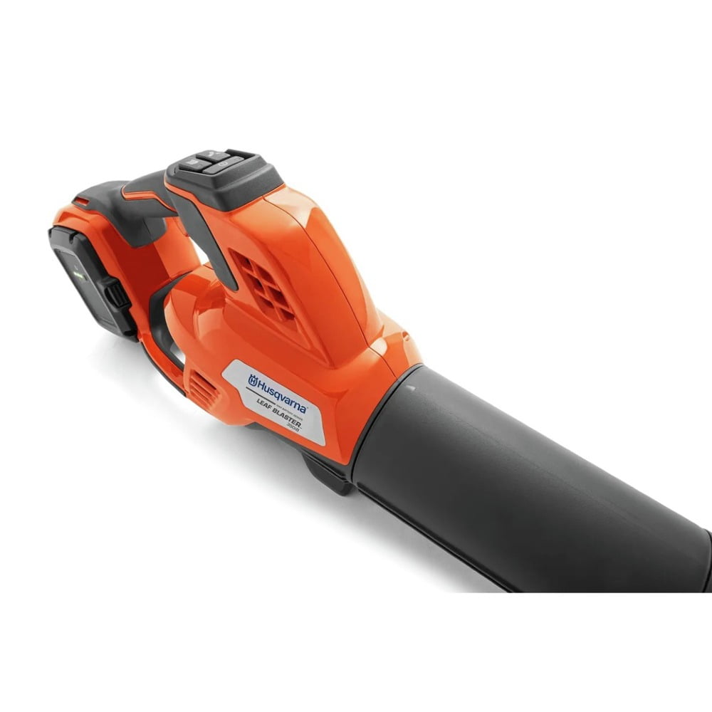 Husqvarna 350iB 40V LeafBlaster Cordless Leaf Blower Kit (Orange, 10 lb) tuasc