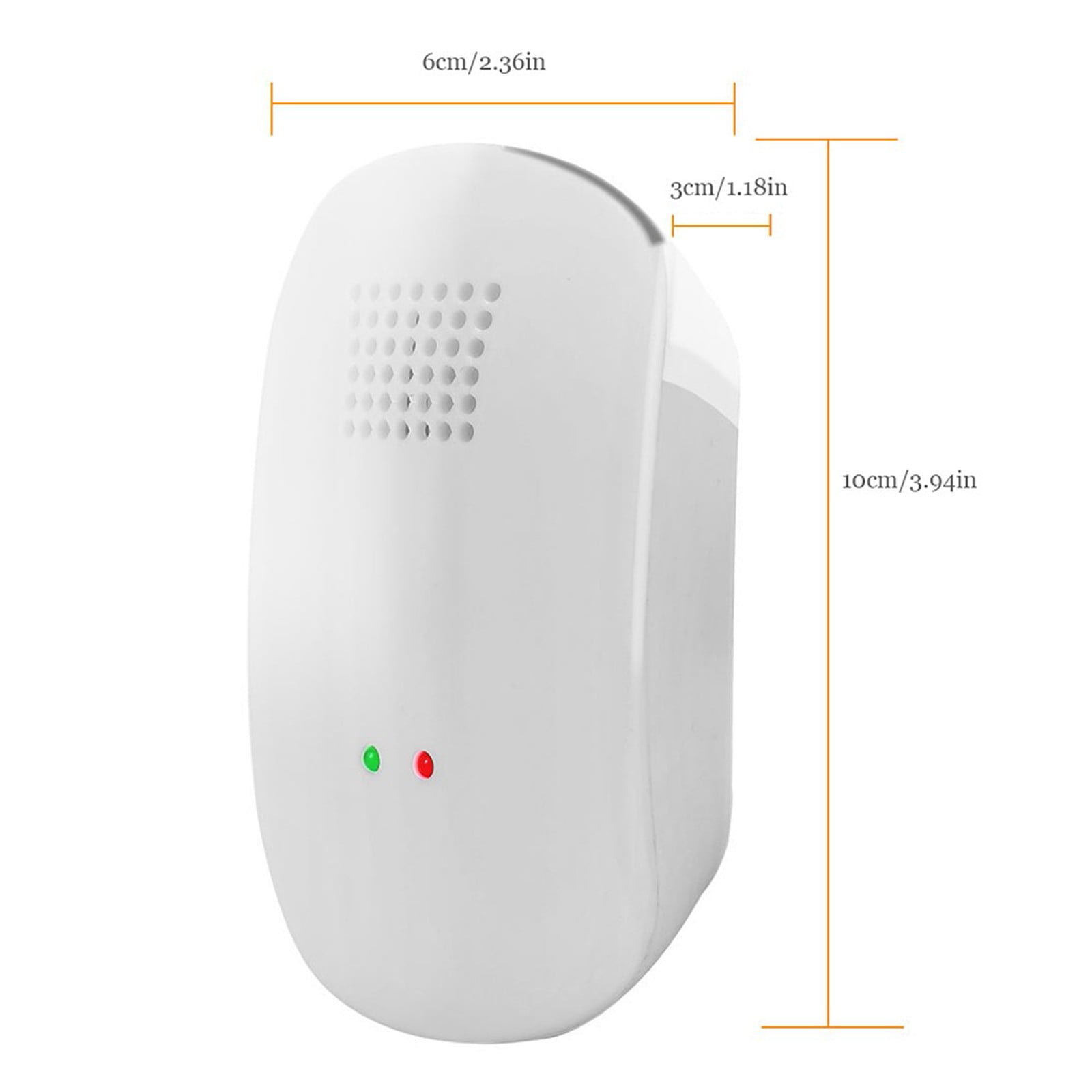 Yunuuuoa Air Purifier for Home and Office, Compact Odor Eliminator (White, 5 Pack, 3.94 in x 2.36 in x 1.18 in) 2gcdr