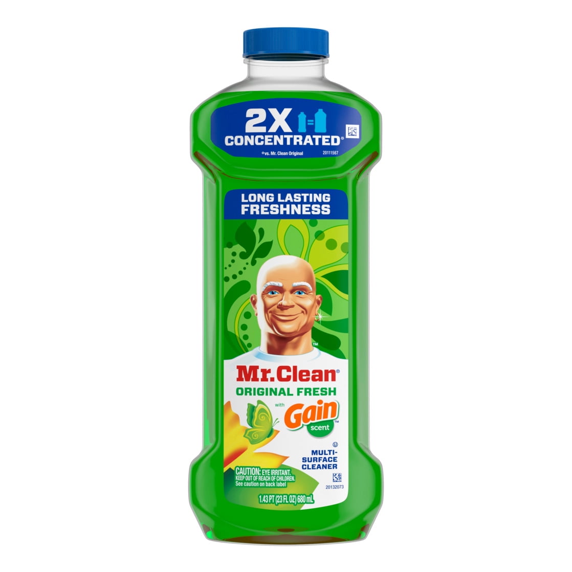 Mr. Clean 2X Concentrated All Purpose Floor Cleaner, Gain Original Scent (23 fl oz) h631v