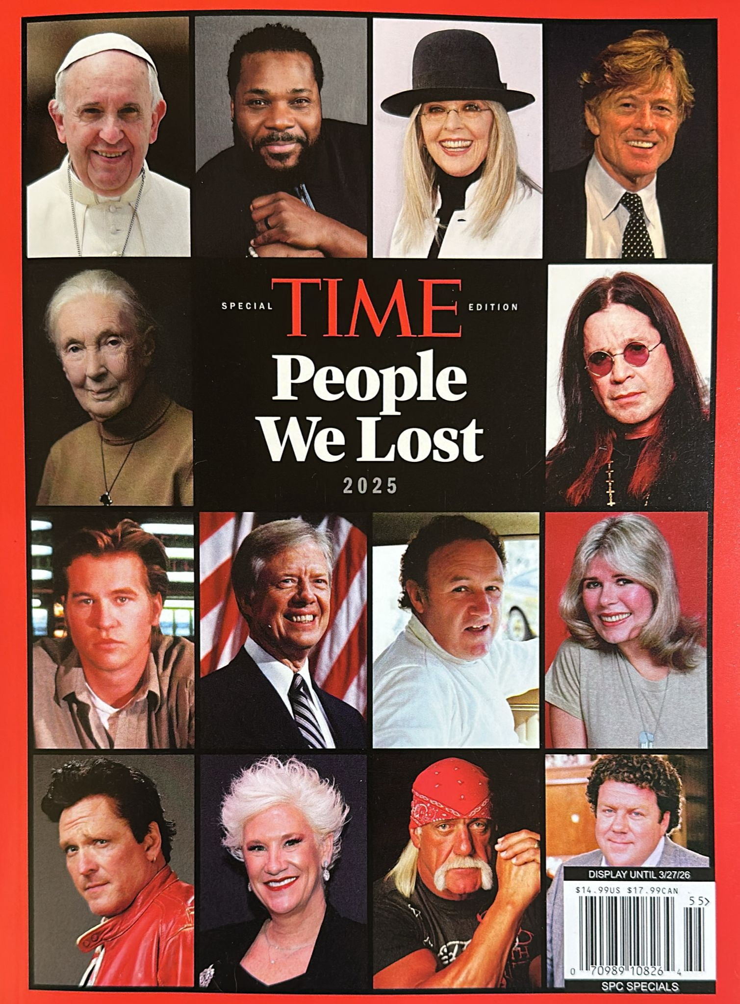 Magazine Cafe Time People We Lost 2025 Special Edition Magazine (1 Issue) 9ilbw