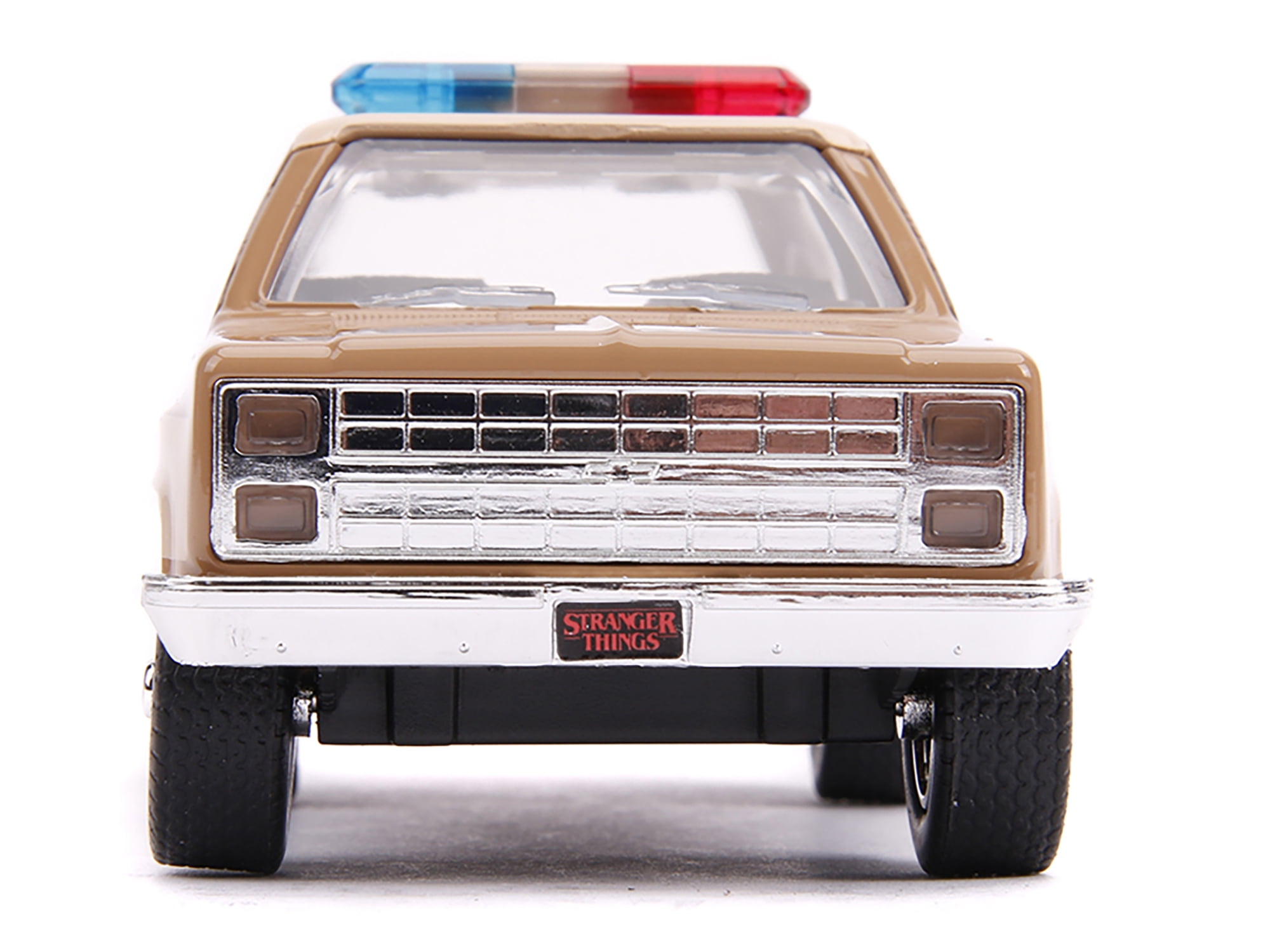 Jada Toys Stranger Things Hawkins Police Dept. Chevrolet Blazer Diecast Model Car (5 in) 46pb5