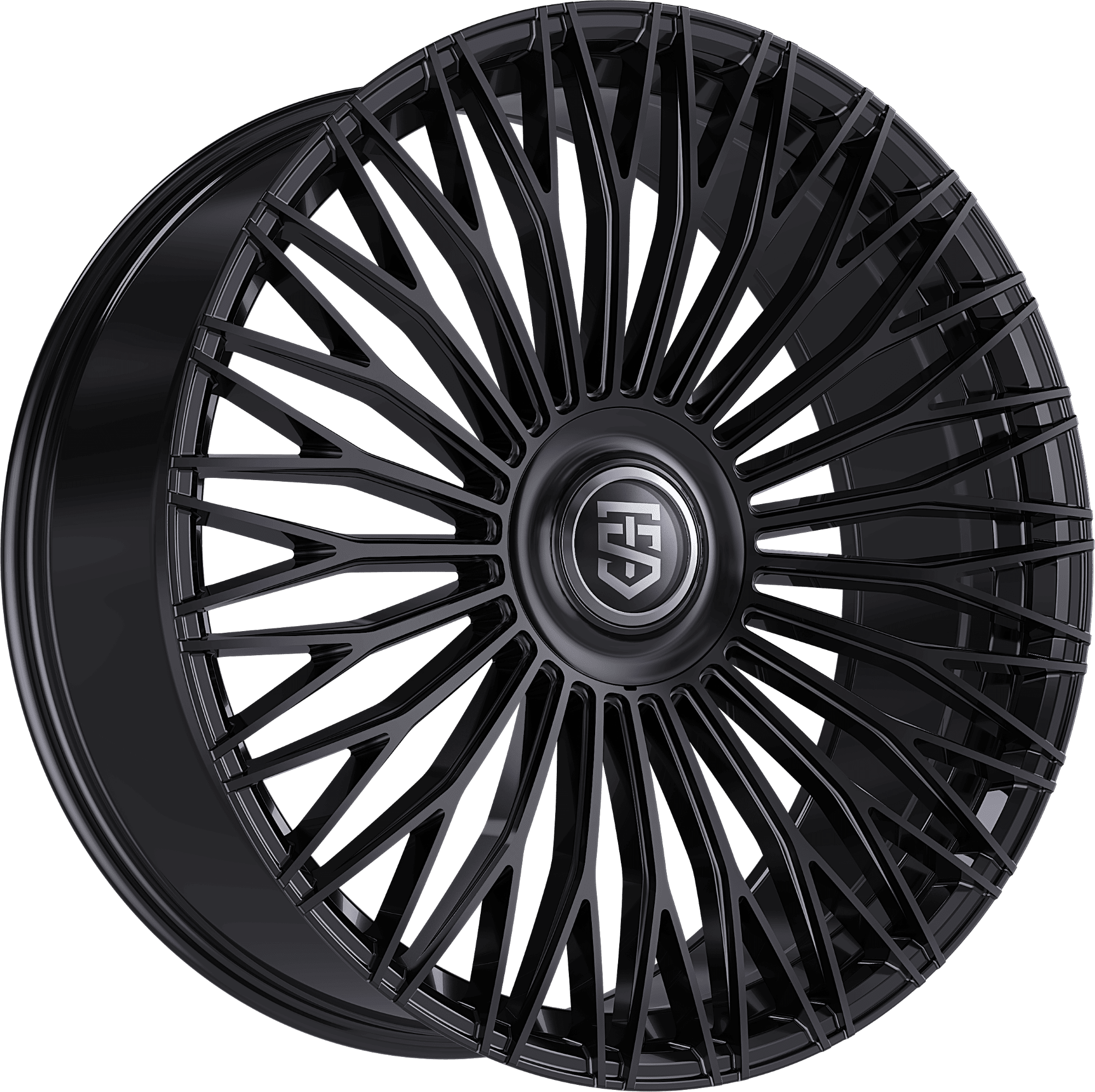 TIS Motorsports 507B Series Custom Wheel (Gloss Black, 22x10 in, 6x135/6x5.50 Bolt Pattern) shi50