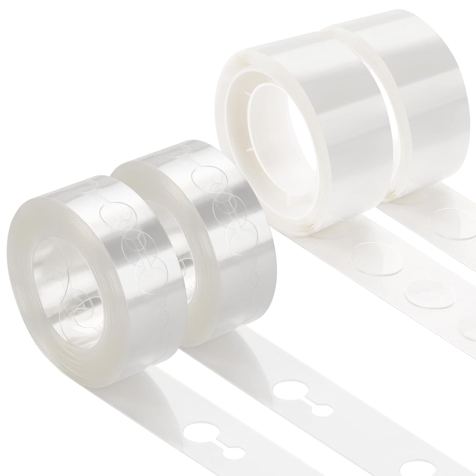Efavormart Balloon Arch Kit (Clear, 10 Rolls Tape Strips and 10 Rolls Glue Dots) f333b