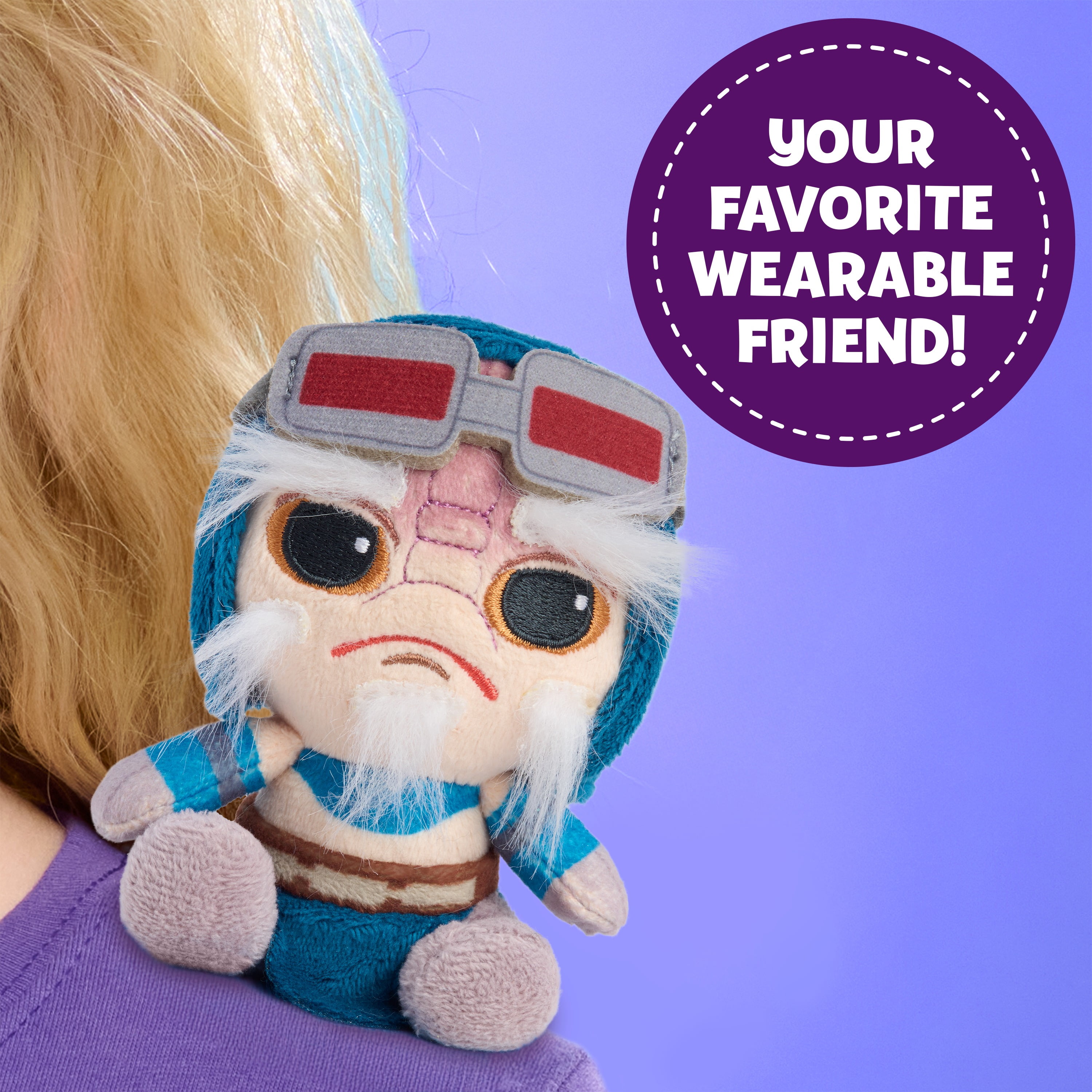 Disney Star Wars Perch'd Anzellan Shoulder Plush Wearable Soft Toy (4 in) wnhr9