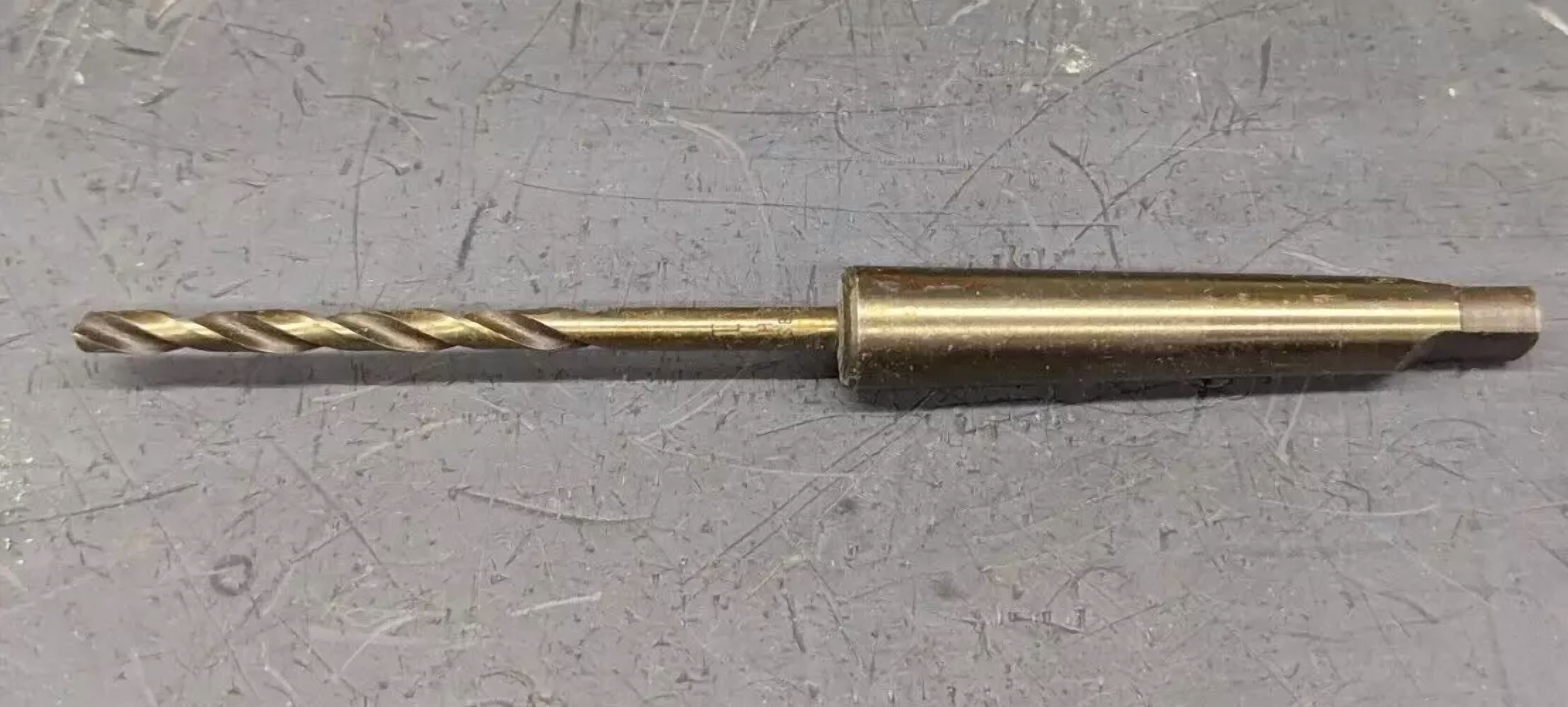 KLYNE #19 Number Size Drill Bit (1MT Morse Taper Shank, High-Speed Steel) x4lll