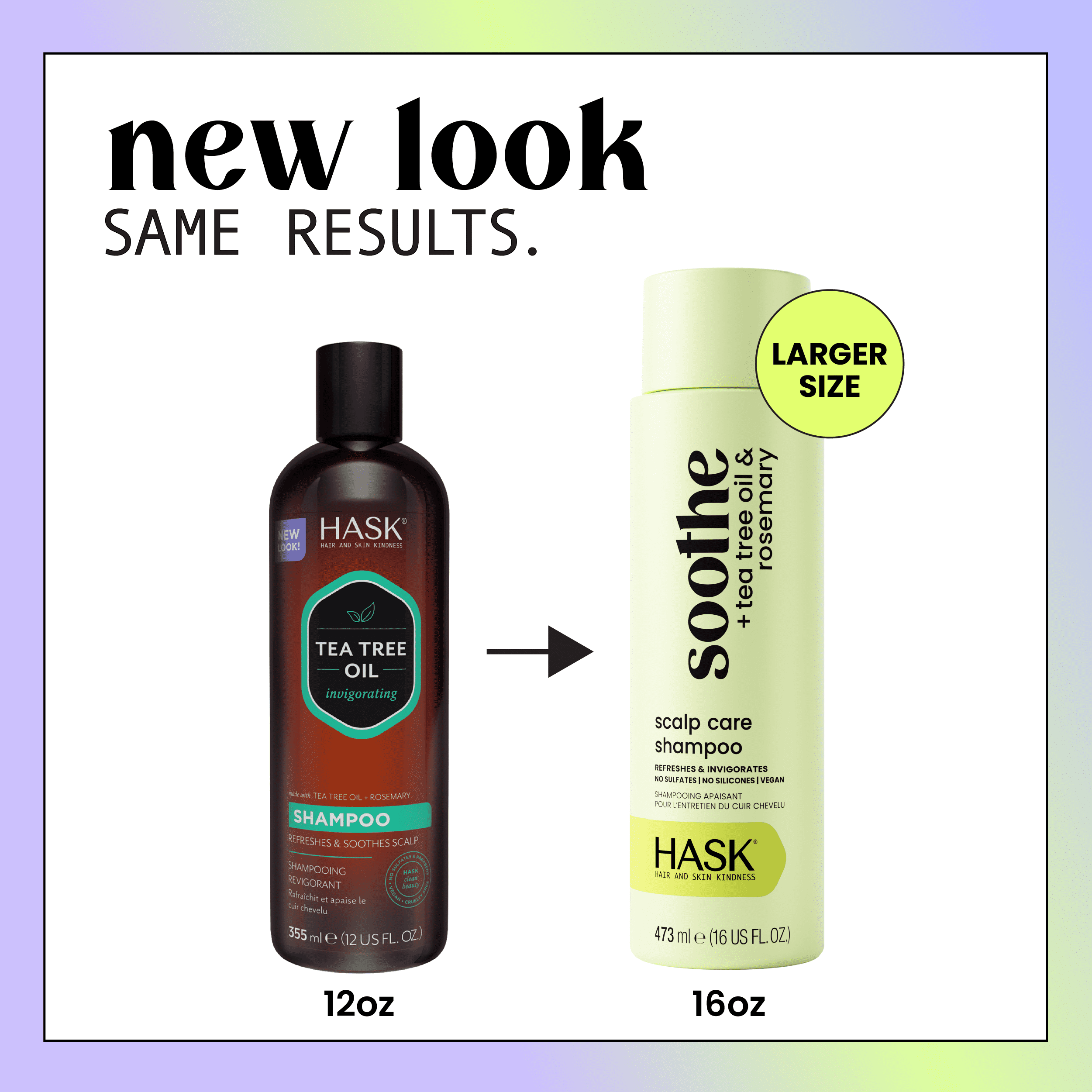 Hask Soothe Tea Tree Oil Scalp Care Shampoo (16 fl oz) daev0