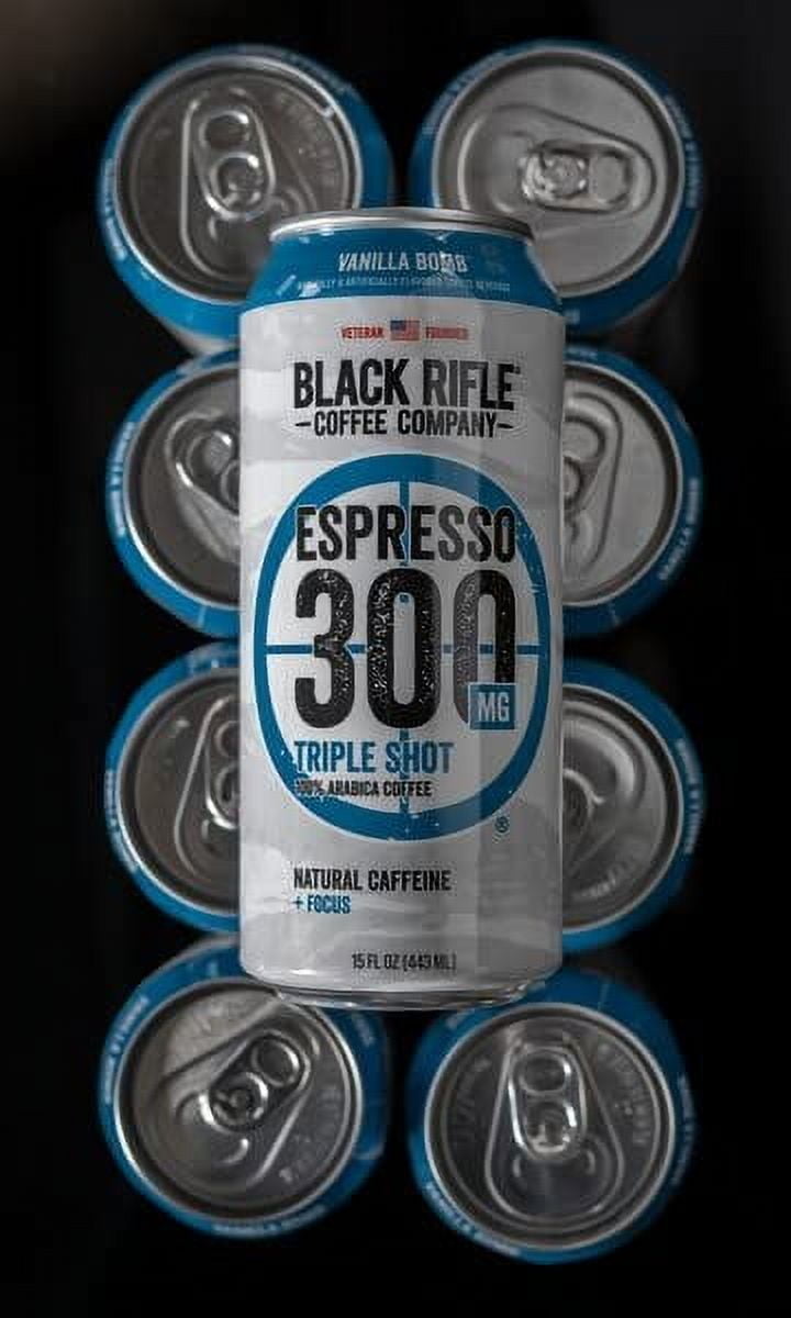 Black Rifle Coffee Company Ready to Drink Iced Espresso, Vanilla Bomb (15 oz) 4n19t