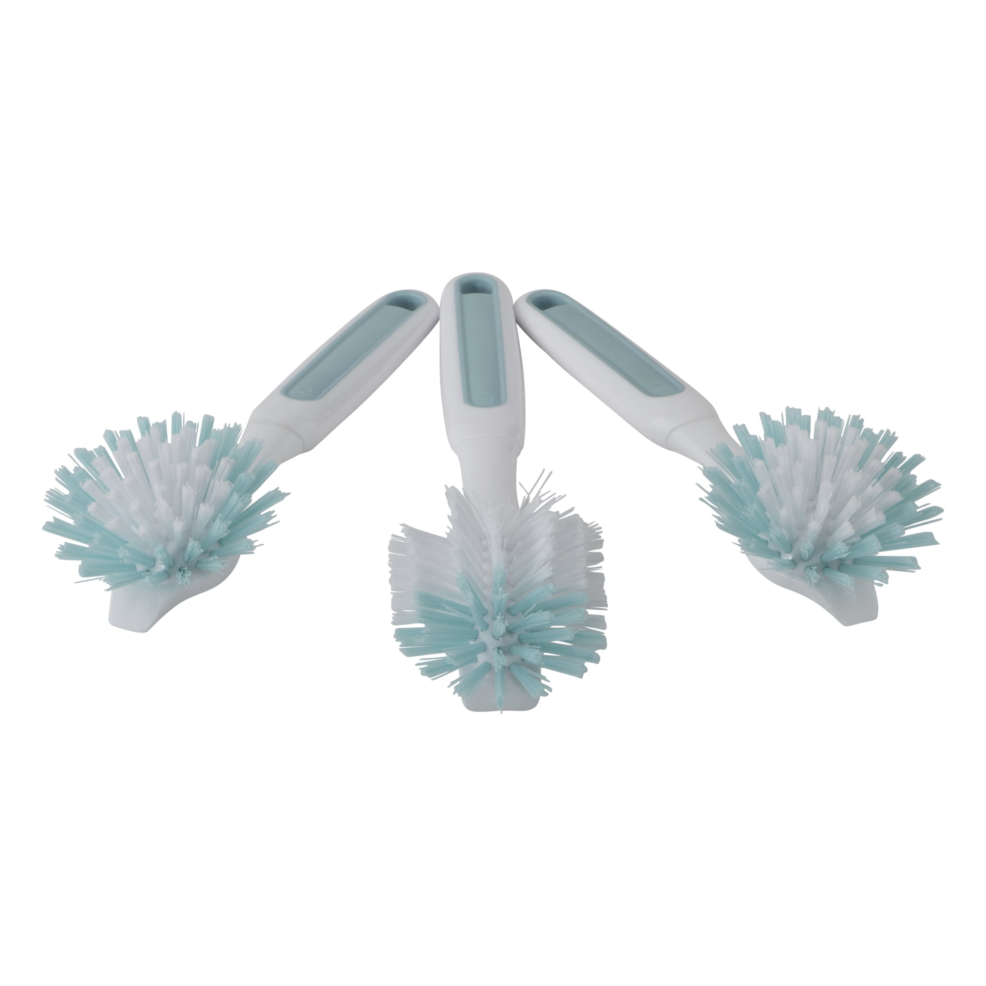 GoodCook PROfreshionals Kitchen Dish Brush Set (White, 3-Piece) ytqwt