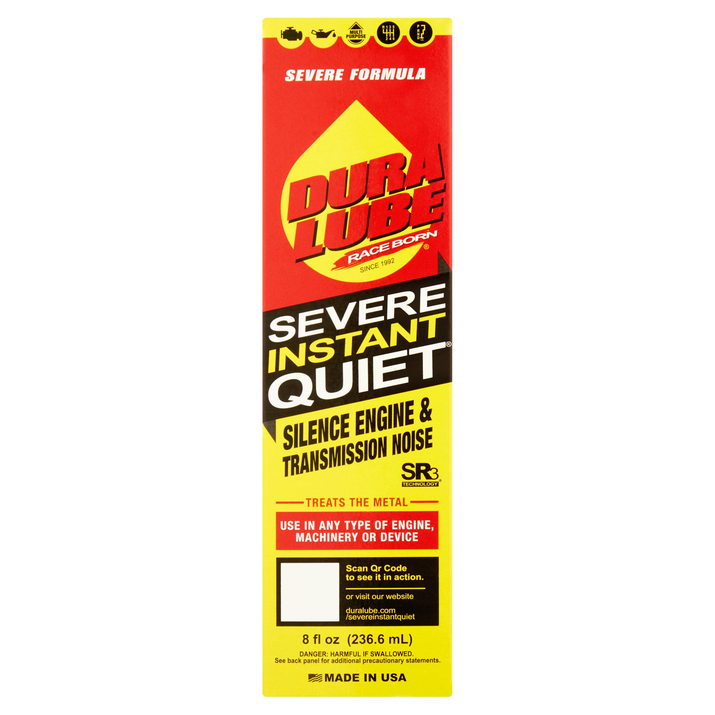 Dura Lube Severe Instant Quiet Engine Treatment, High-Performance Friction Reducer (8 oz) jxv96