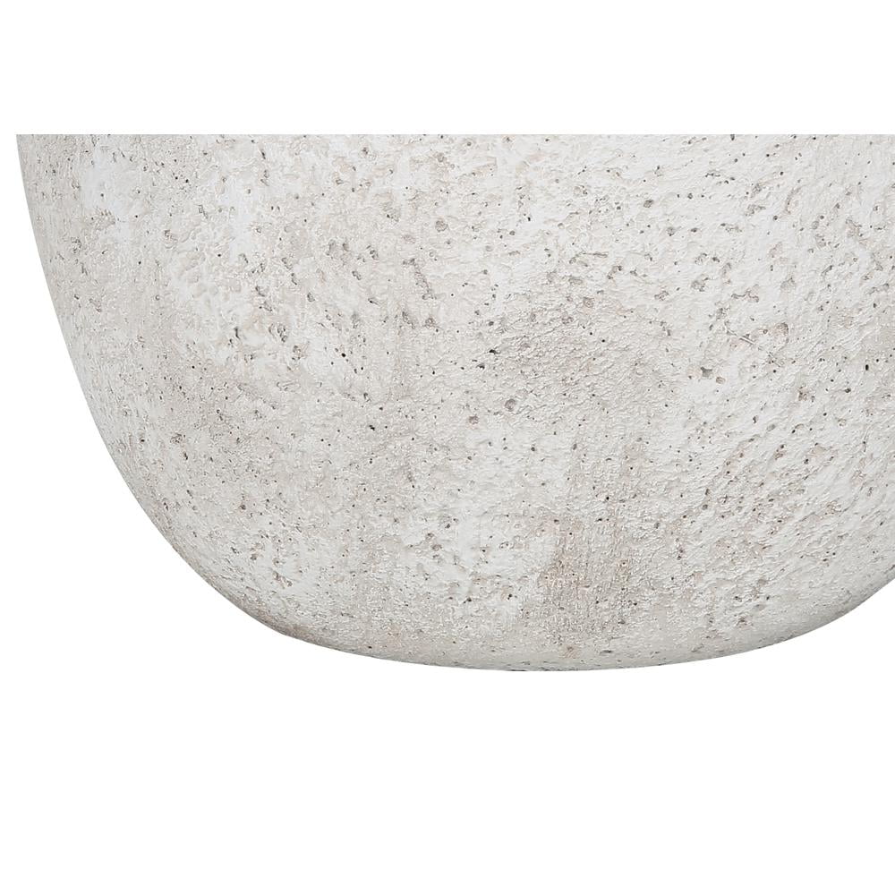 Monarch Concrete Stone Table Lamp with Tapered Drum Shade (Beige, 20 in) ei40j