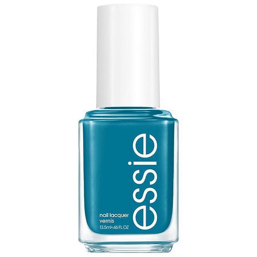 Essie Nail Polish, Revenge's A Beach, Long-lasting Glossy Finish (Deep Teal, 0.46 fl oz) 9wkfw