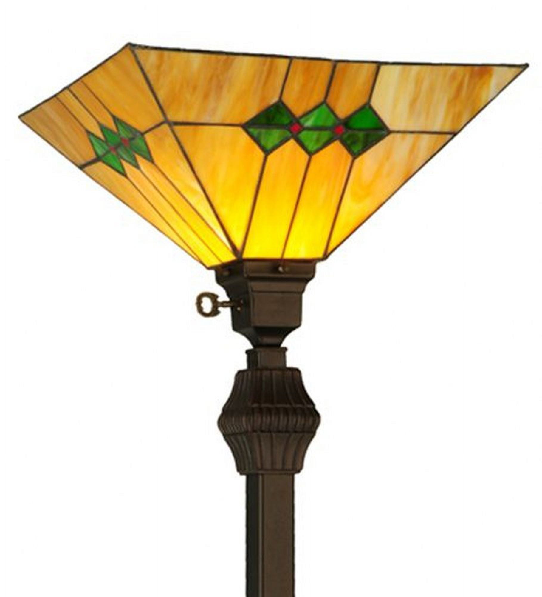 Meyda Martini Mission Torchiere Floor Lamp (Orange, 62 in. H) 0yet2 - Image 3