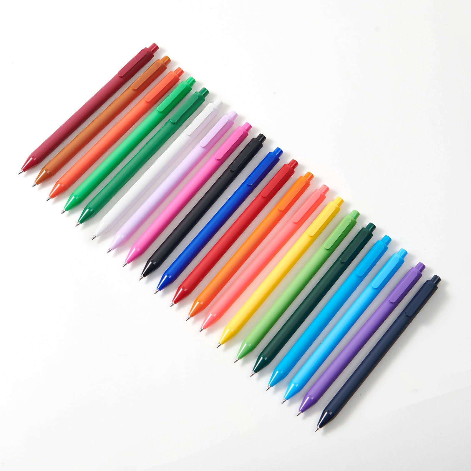 Kaco PURE Gel Ink Pens Fine Point Quick-Drying Smooth Writing Set (Assorted Colors, 20 Count) em4wn