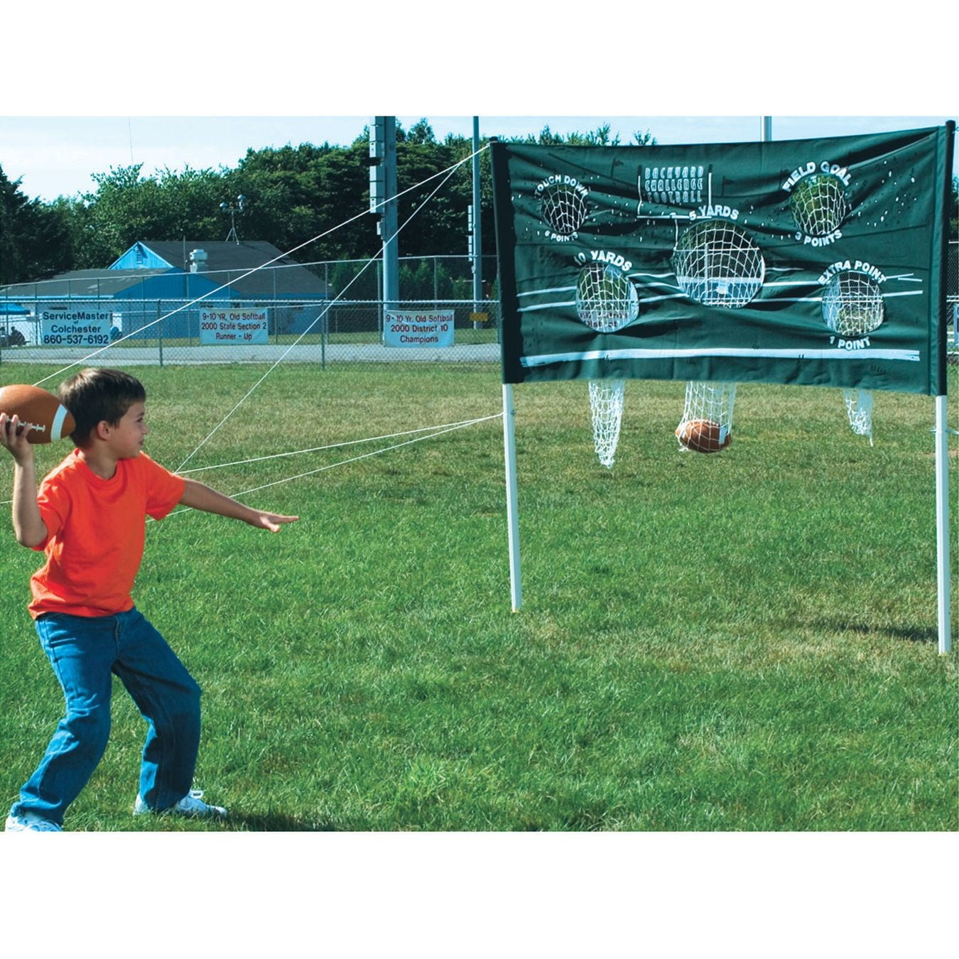 S&S Football Target Challenge Accuracy Training Set (72 in x 36 in) jw8sy