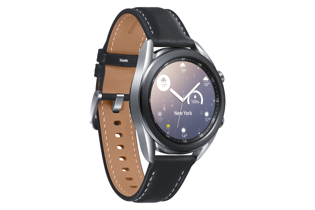 Samsung Galaxy Watch 3 Smartwatch Fitness Tracker with Health Monitoring and Bluetooth Connectivity (Mystic Silver, 41mm) 7tuo2