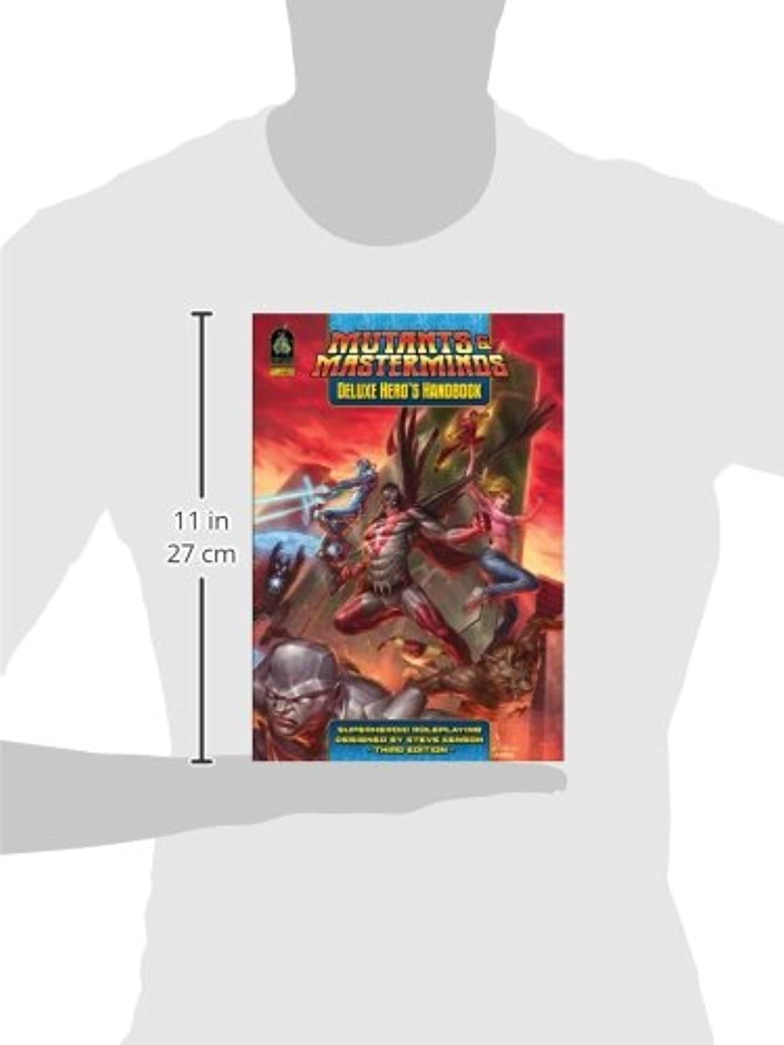 Steve Kenson Mutants & Masterminds Deluxe Hero's Handbook Roleplaying Game Rulebook (Hardcover, 320 Pages) c6vrl