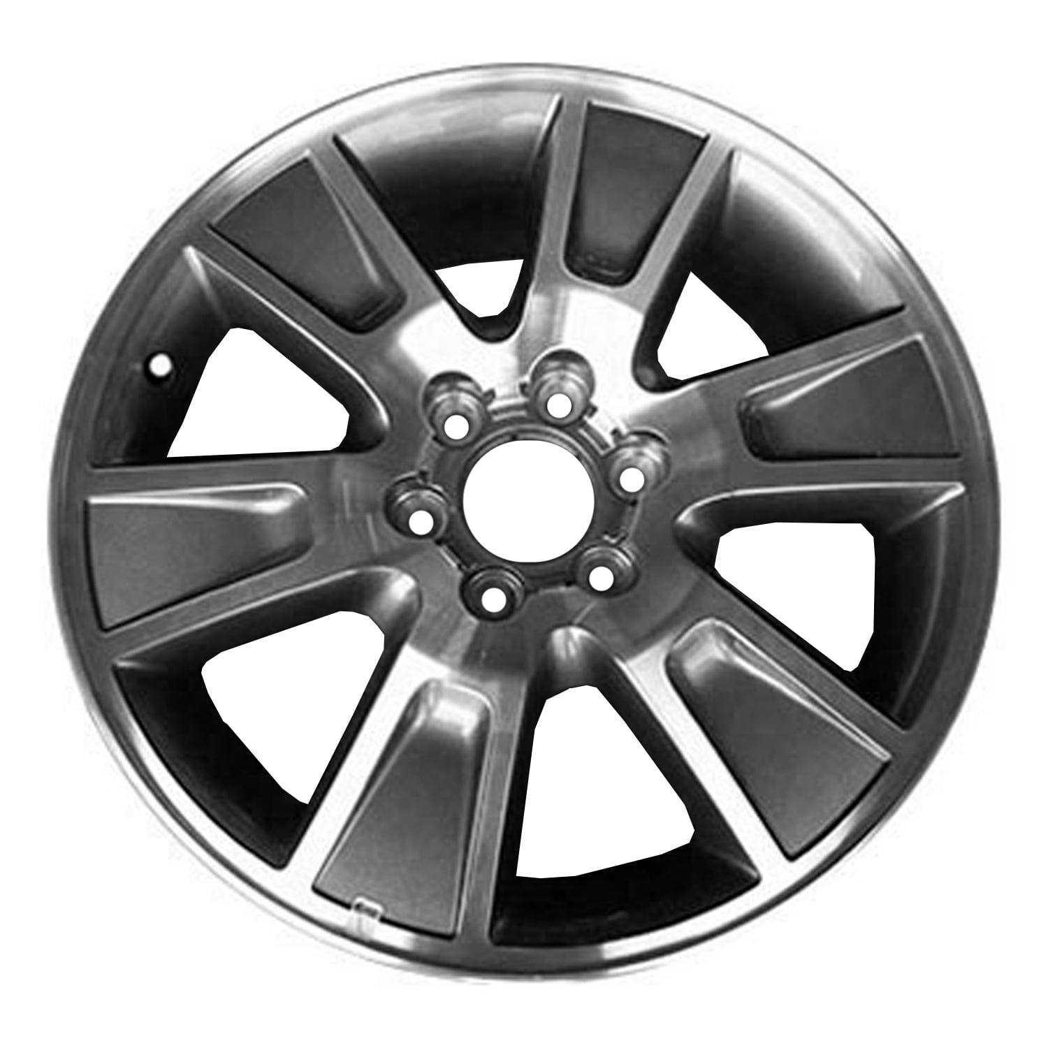Ford Aluminum Wheel Rim 20 x 8.5 Machined and Painted Dark Gray (6-Lug, 20 in) 4v33h