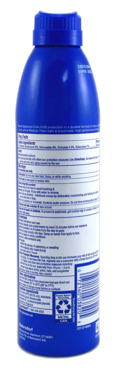 Coppertone Sport SPF 30 Sunscreen Spray, Broad Spectrum Protection, Water-Resistant (7.3 oz, 3-Pack) djmld