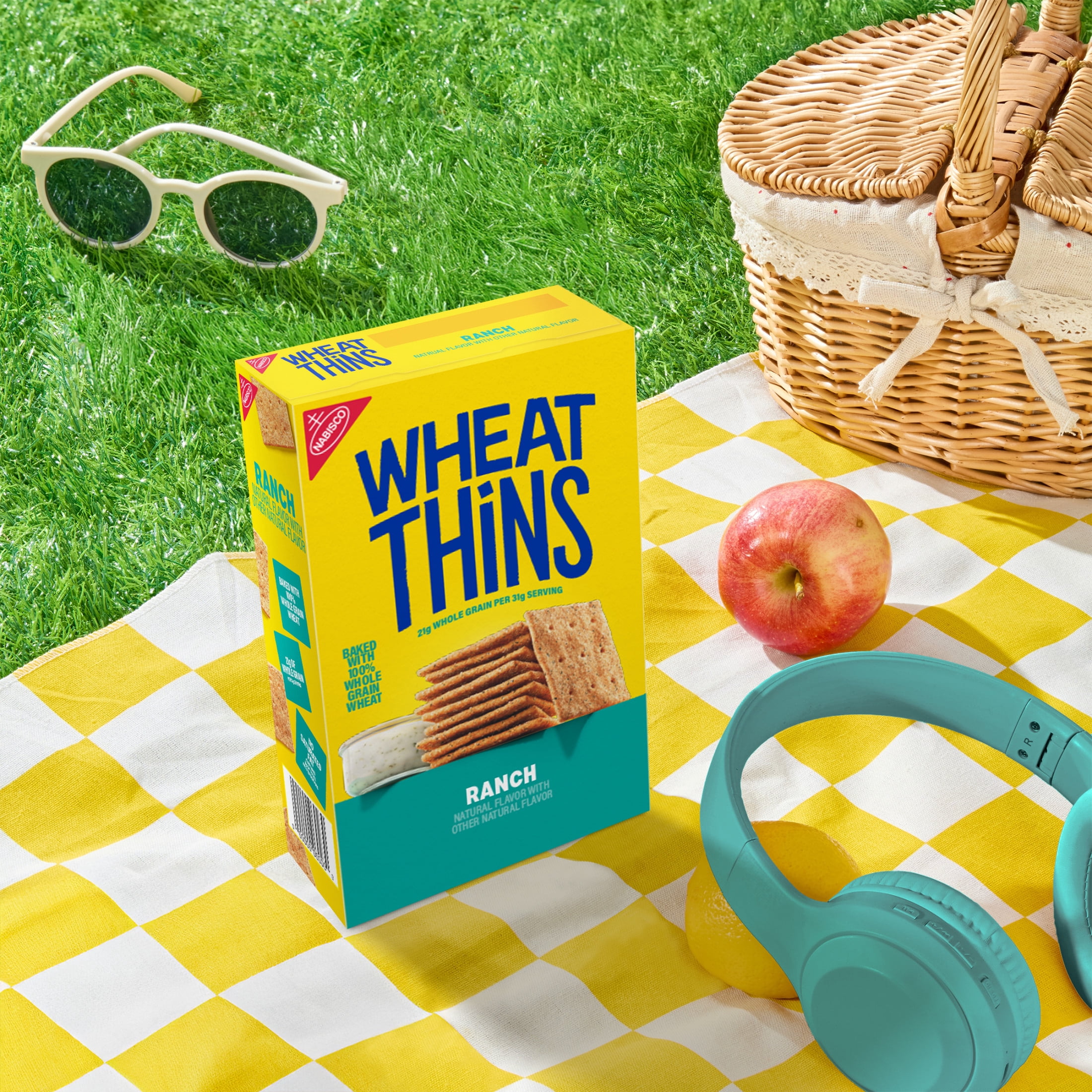 Wheat Thins Ranch Whole Grain Wheat Crackers (Ranch, 8.5 oz) adg6p