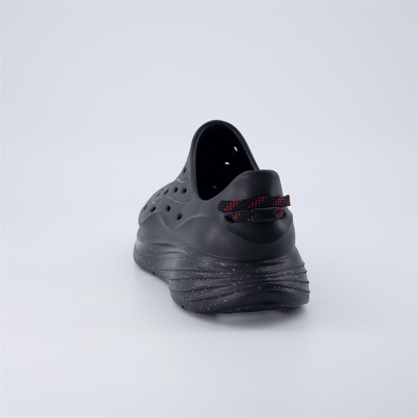 Cushionaire Fuel EVA Recovery Shoes for Men, Lightweight Waterproof Slip-On Sandals with Cushioned Footbed (Black) yyh4i