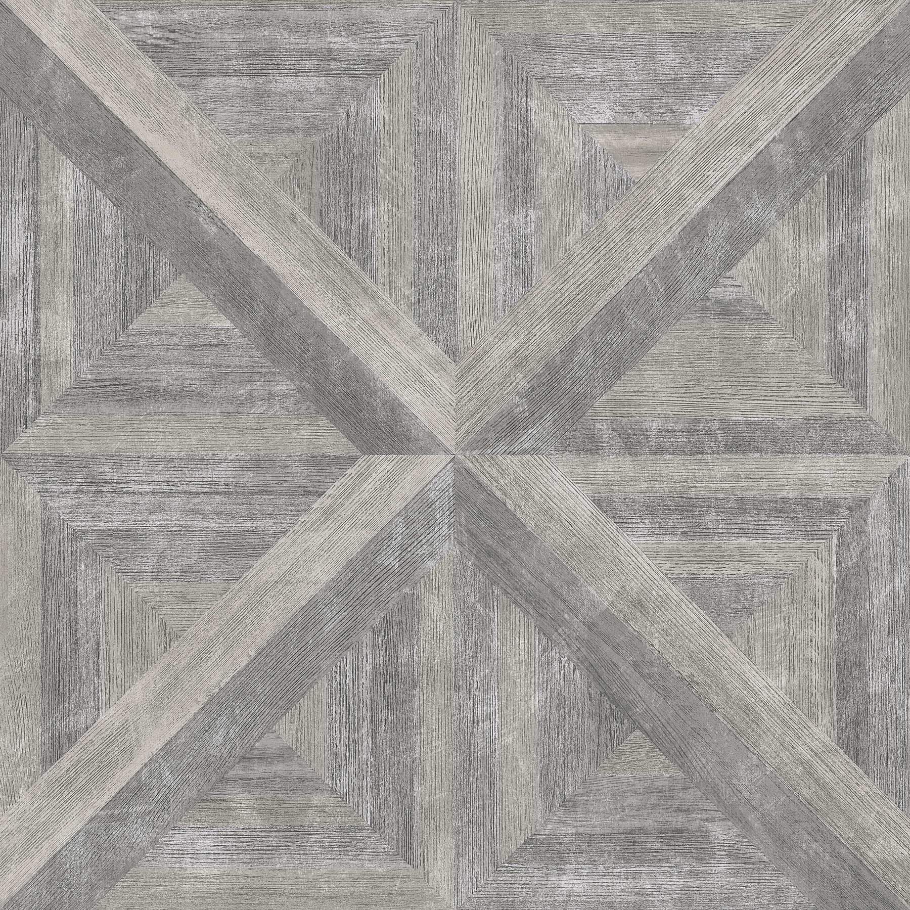 FloorPops Townhouse Peel and Stick Vinyl Floor Tiles (Grey, 10-Pack, 10 sq ft) fhse1