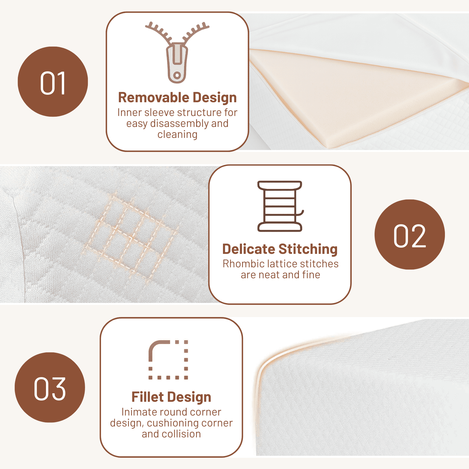 Atlas Mattress 6-Inch Twin Gel Memory Foam Mattress (Medium Firm, Breathable Cover) bficr