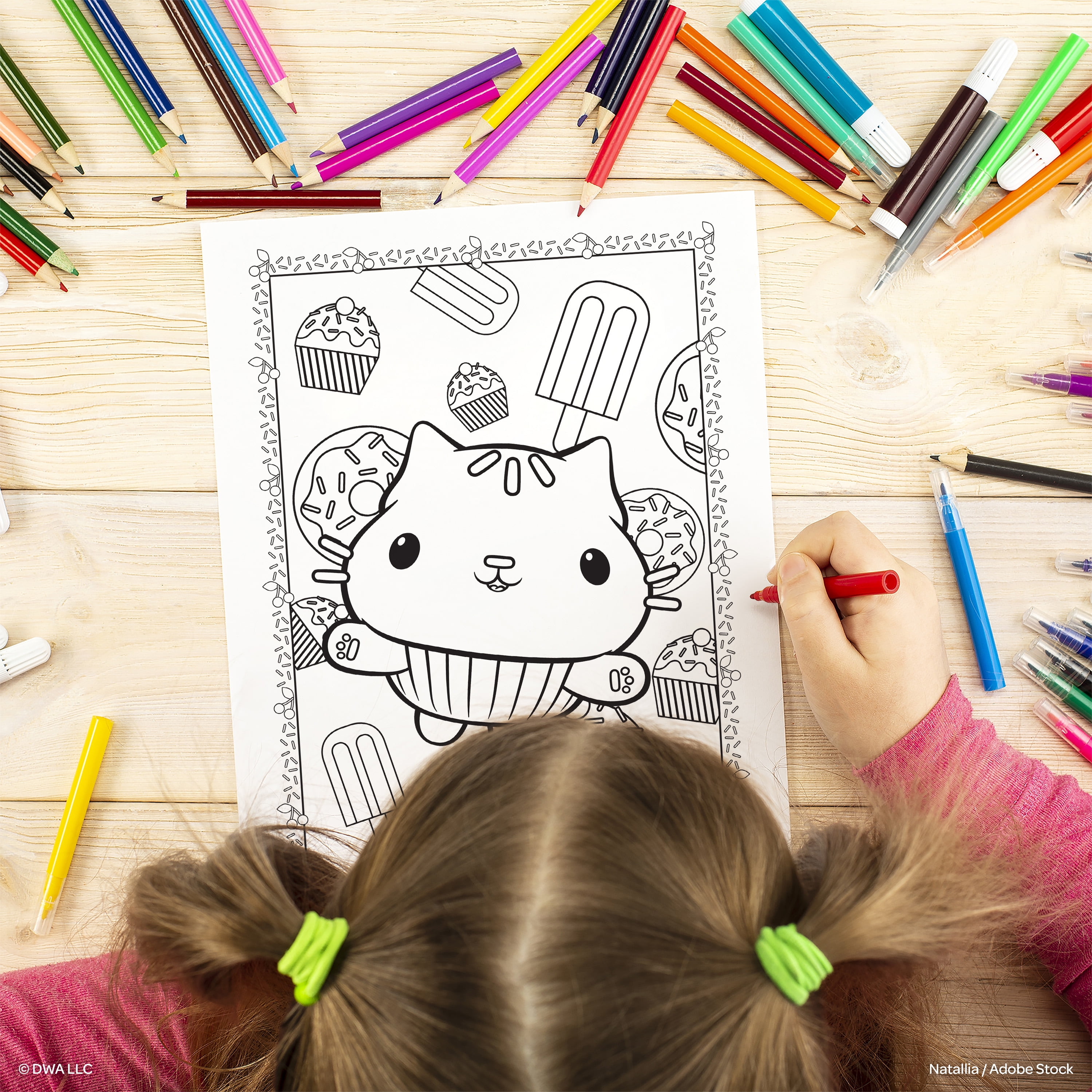 DreamWorks Gabby's Dollhouse Coloring and Activity Book (192 Pages) n2yma