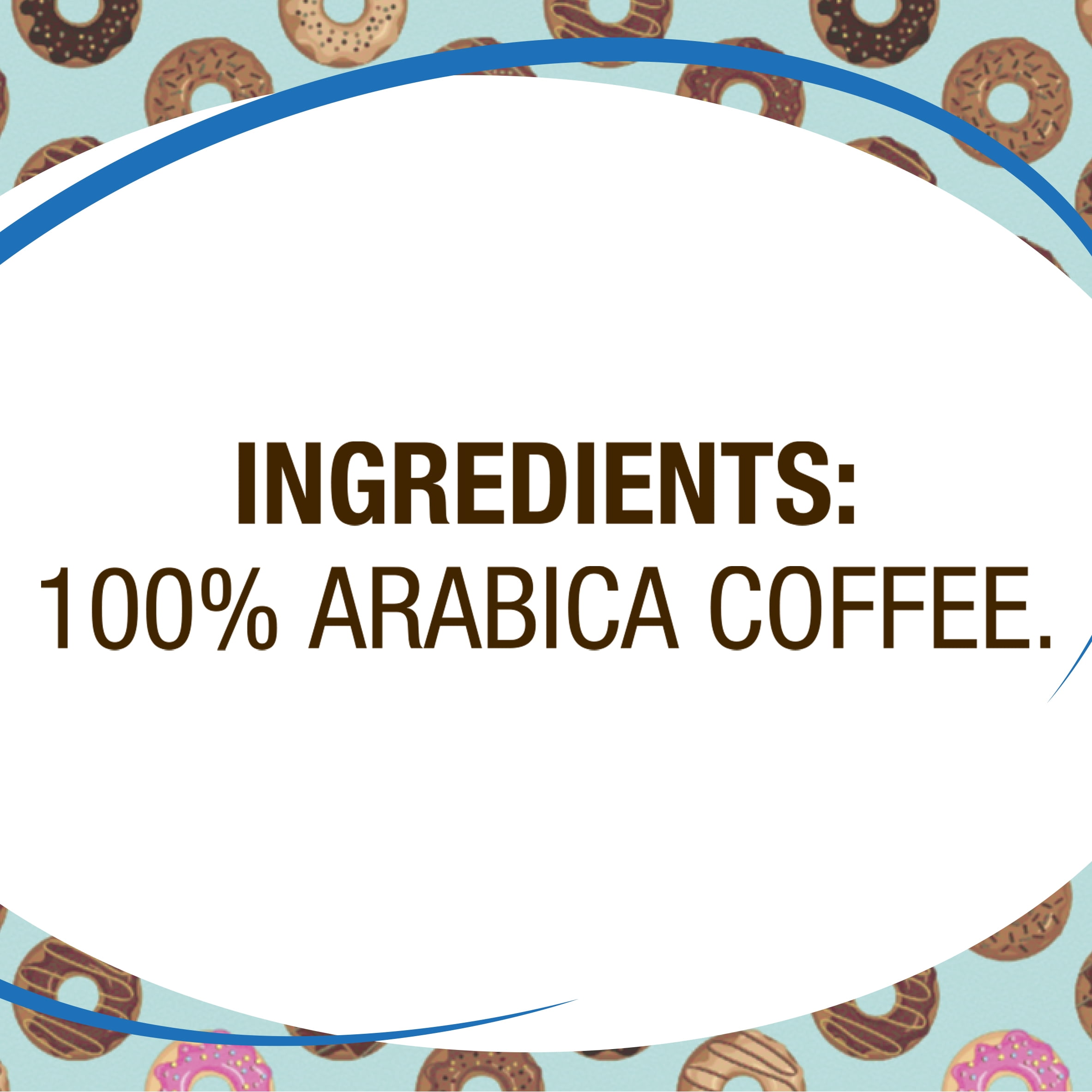 Great Value Donut Shop Ground Coffee, Medium Roast, Arabica Beans (32 oz) tjk16