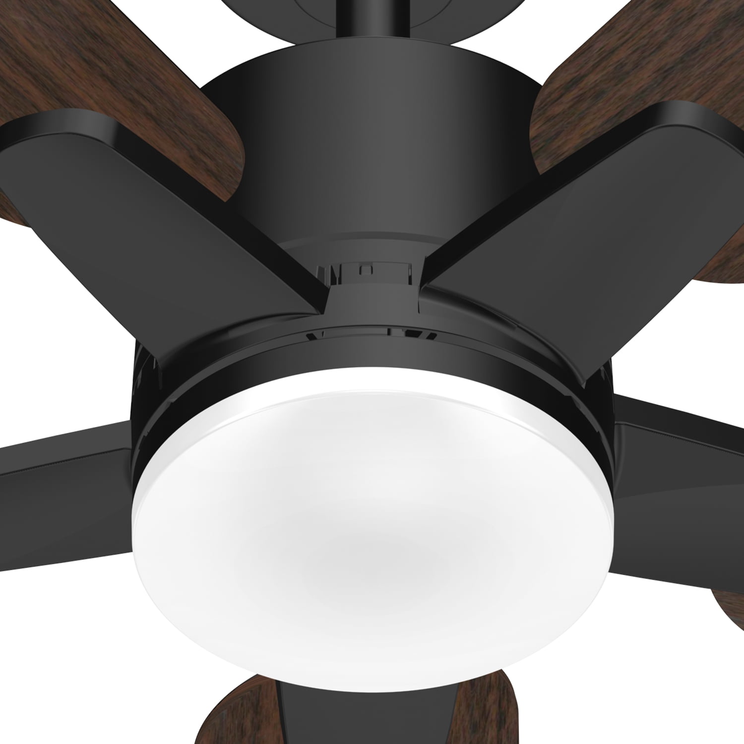 Mainstays 52 in Ceiling Fan with LED Light and Remote Control (Black, 52 in) 9j74a - Image 10