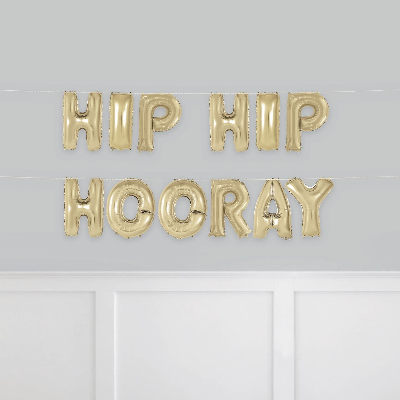 Way To Celebrate Foil Ampersand Balloon, Gold Party Decoration (14 in) i0het