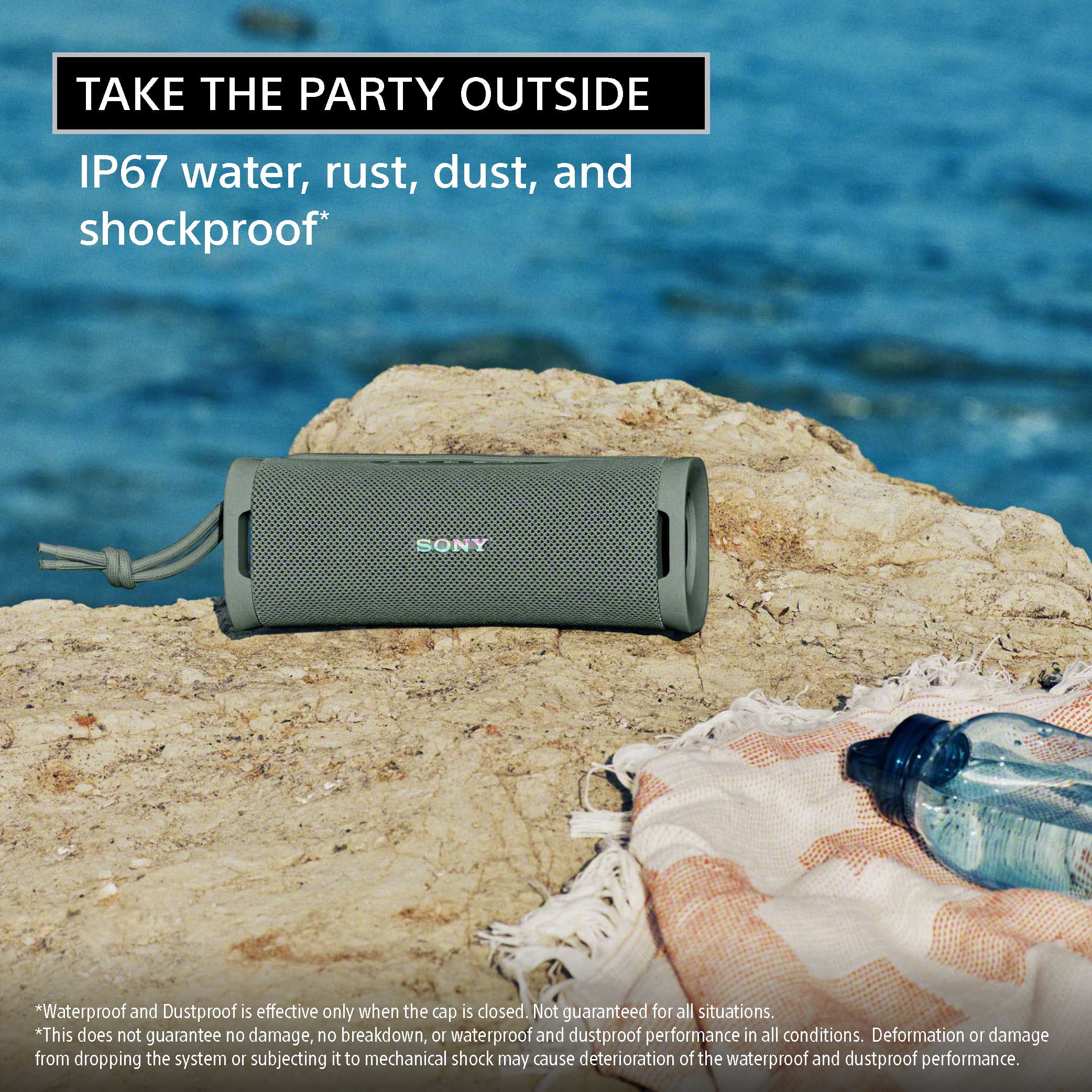 Sony ULT FIELD 1 Waterproof Portable Bluetooth Speaker (Black) 6kwd6 - Image 6