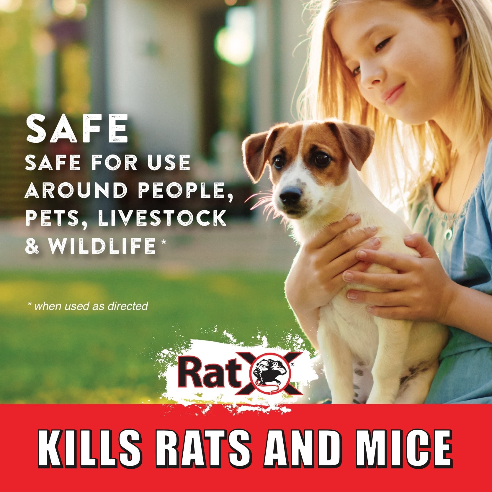 RatX Non-Toxic Rodent Control Pellets (3-Pack) fke7w