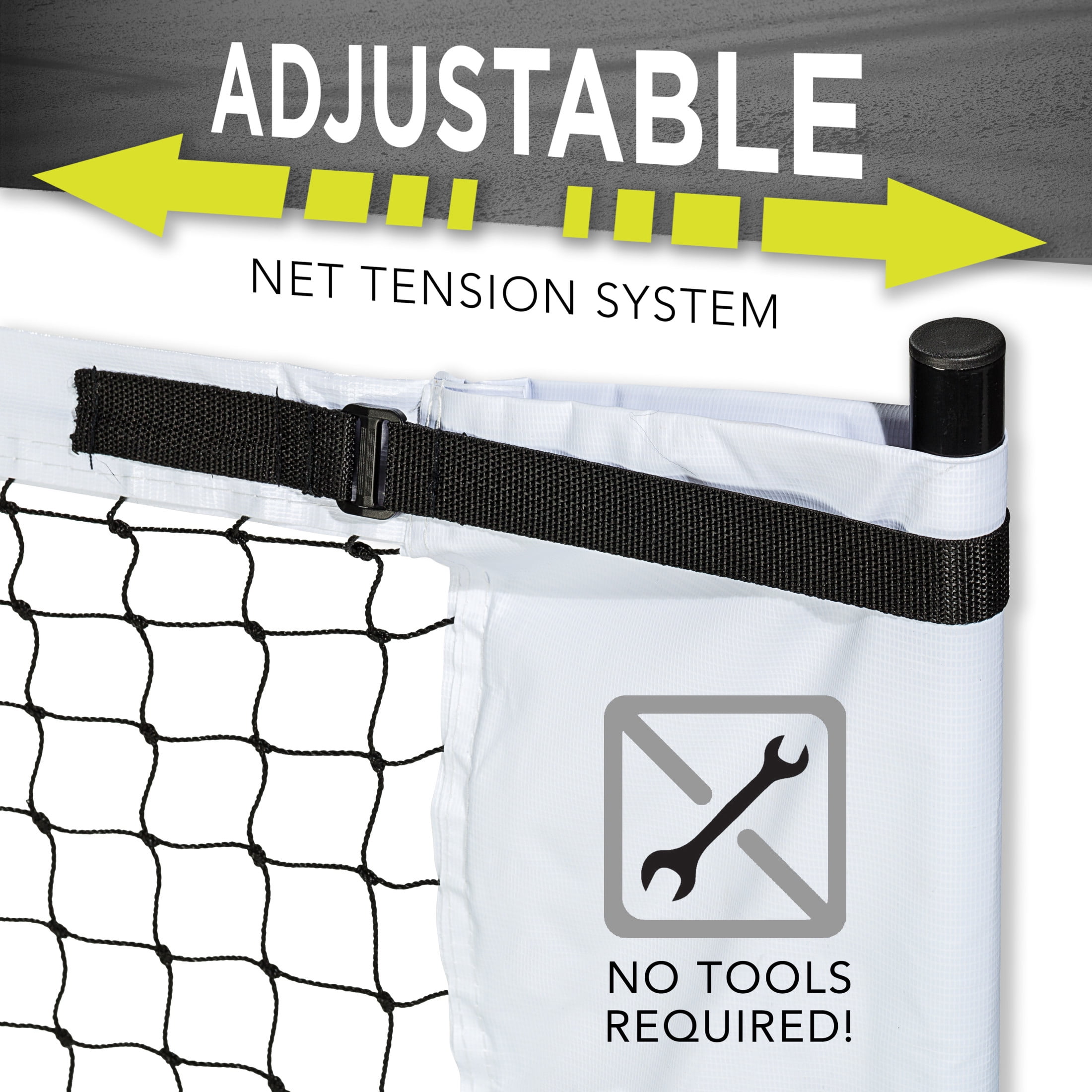 Franklin Sports Pickleball Net Set with 4 Paddles and 4 Balls (White, 22 ft) 64wj2