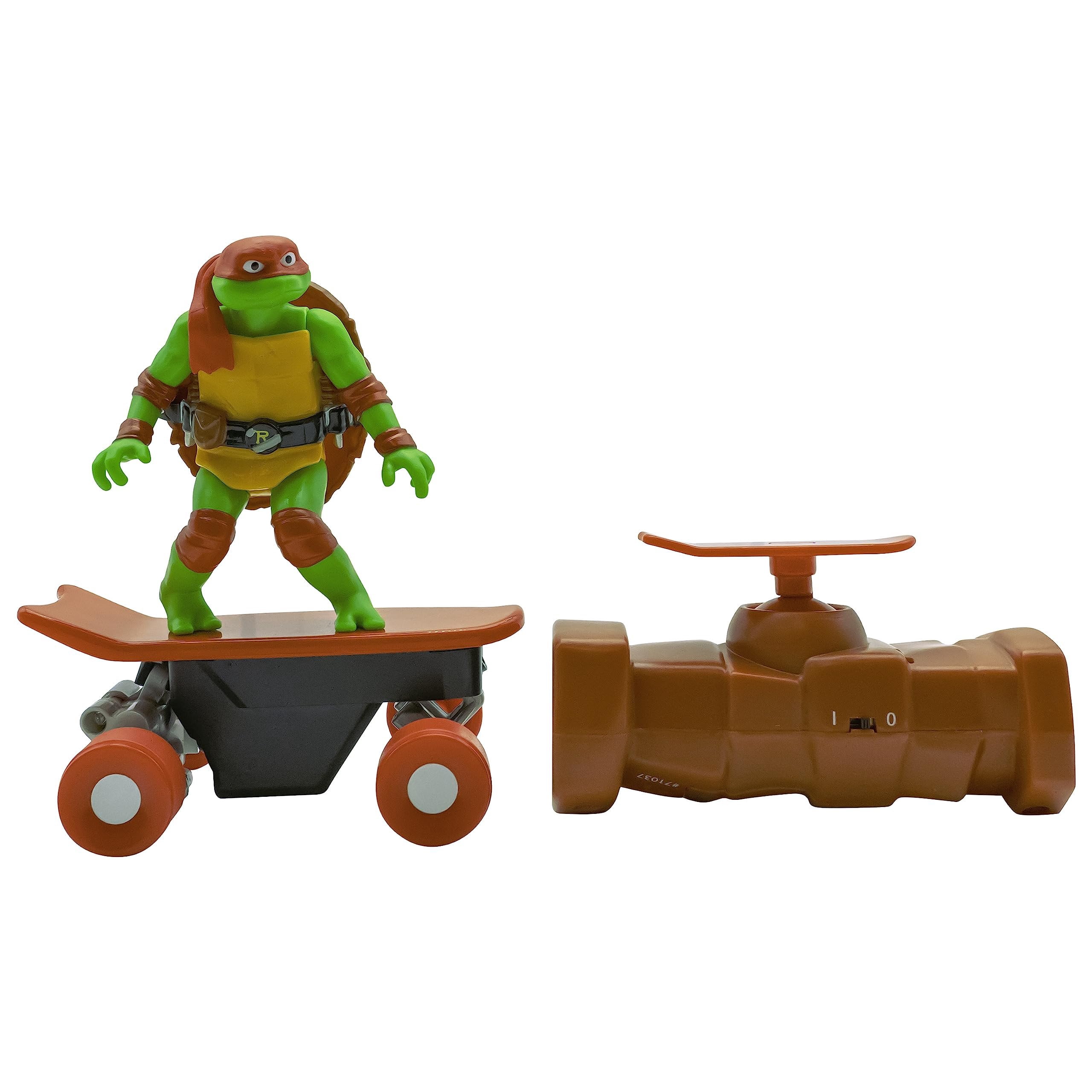 Teenage Mutant Ninja Turtles Raphael Half Pipe RC Skateboard Vehicle (Red, 1 ct) wgwqx