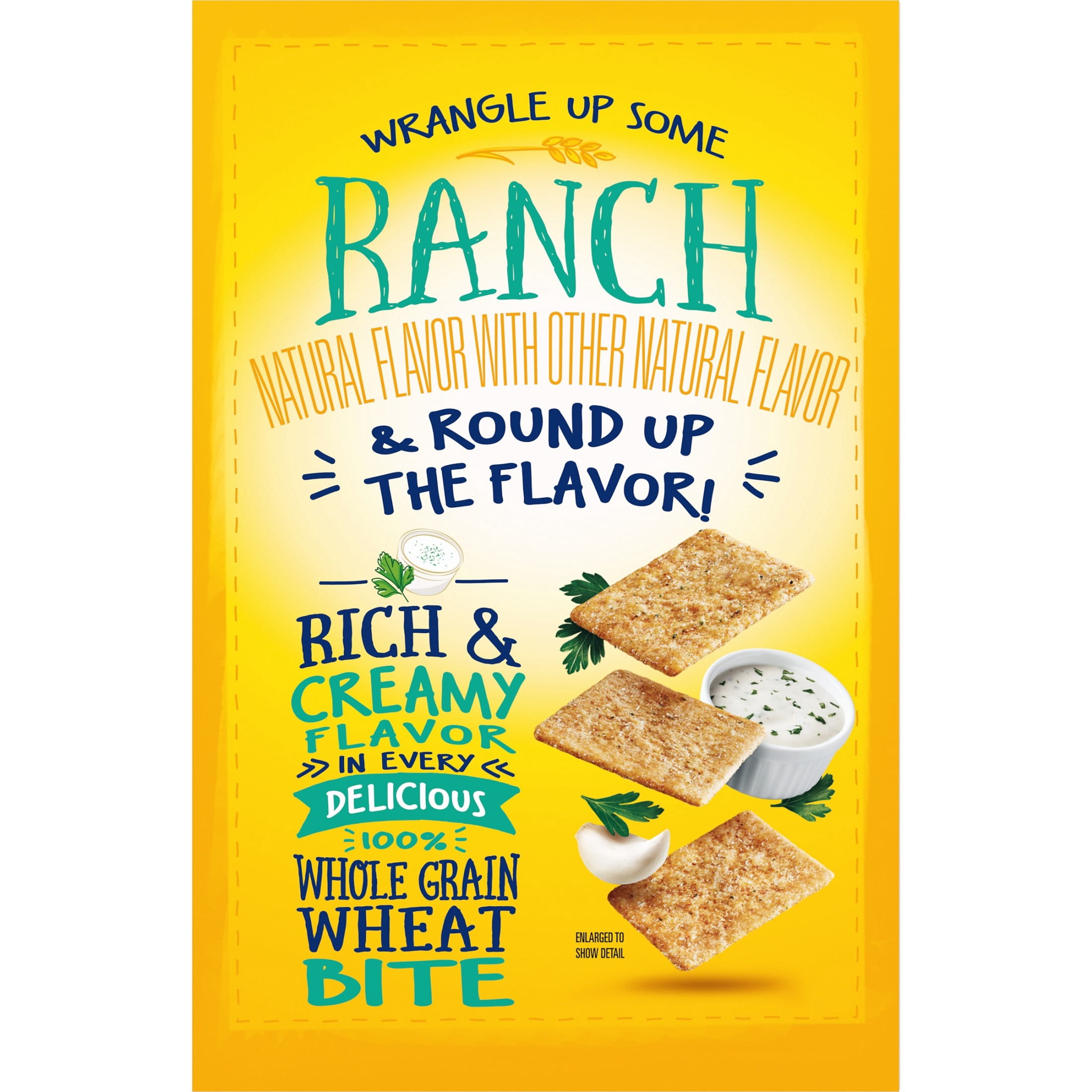 Wheat Thins Ranch Whole Grain Wheat Crackers (Ranch, 8.5 oz) adg6p