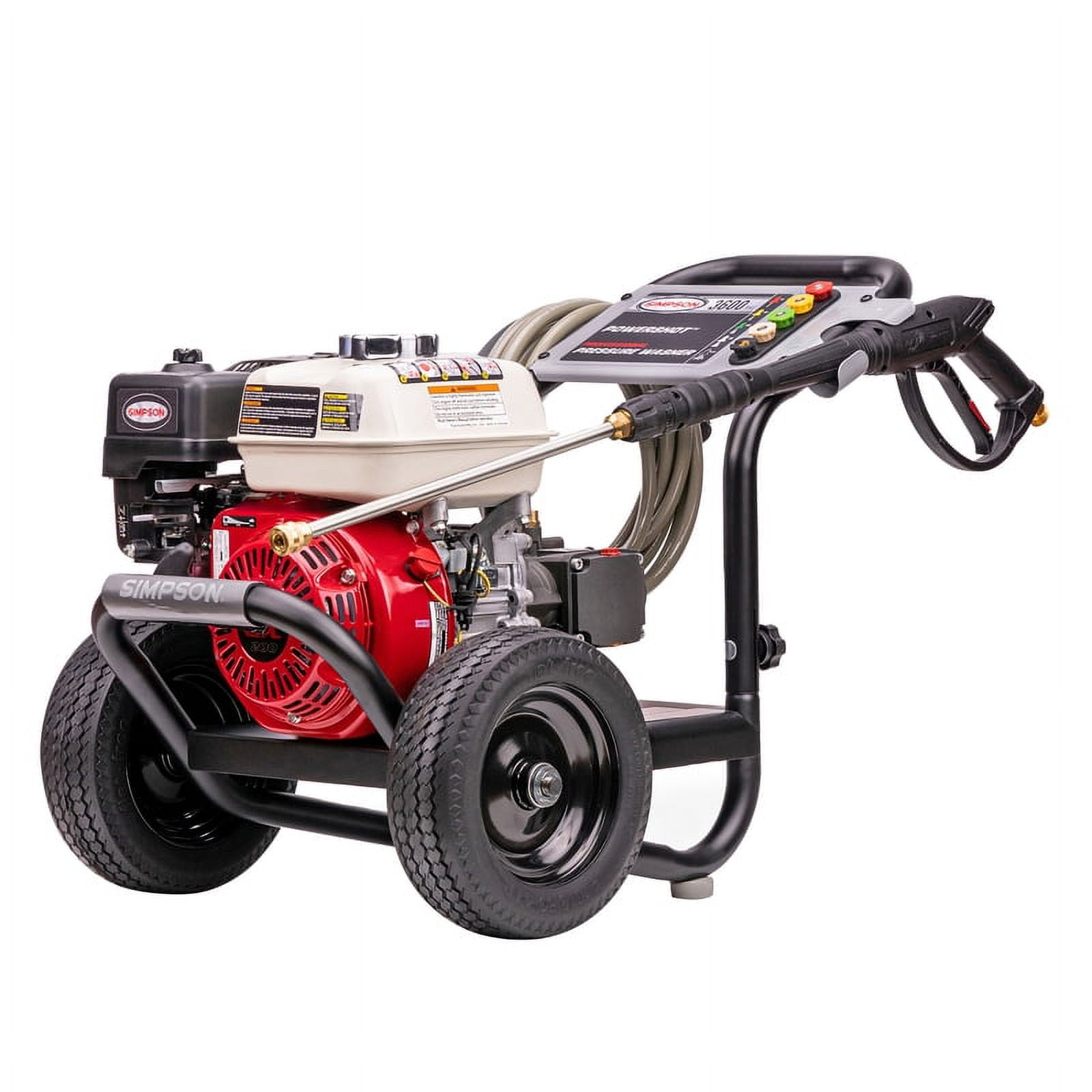 Simpson Gas Pressure Washer 3600 PSI Heavy-Duty Cleaning Power (3600 PSI) n167i