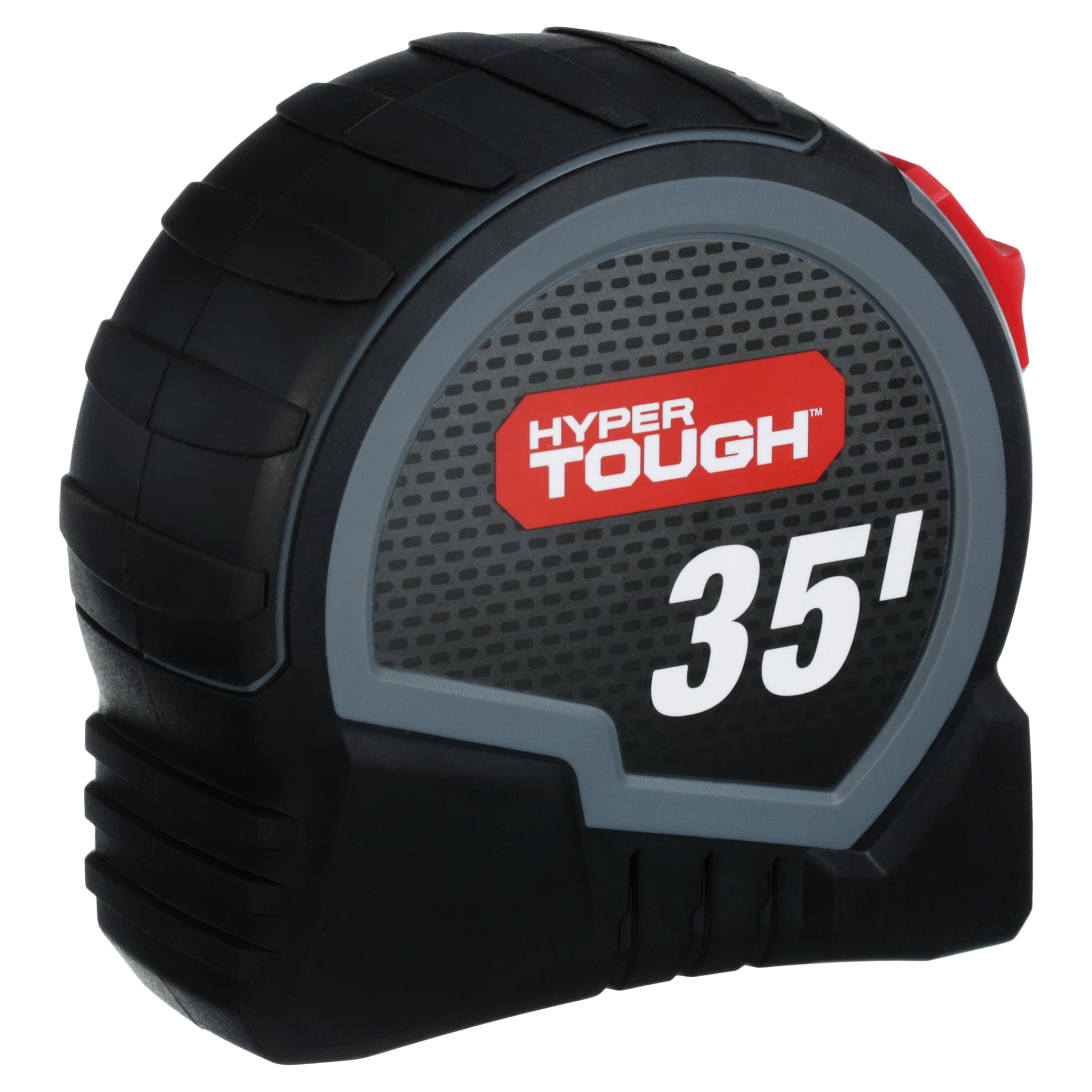 Hyper Tough Wide Blade Steel Tape Measure (Grey, 35 ft) 1tlmu