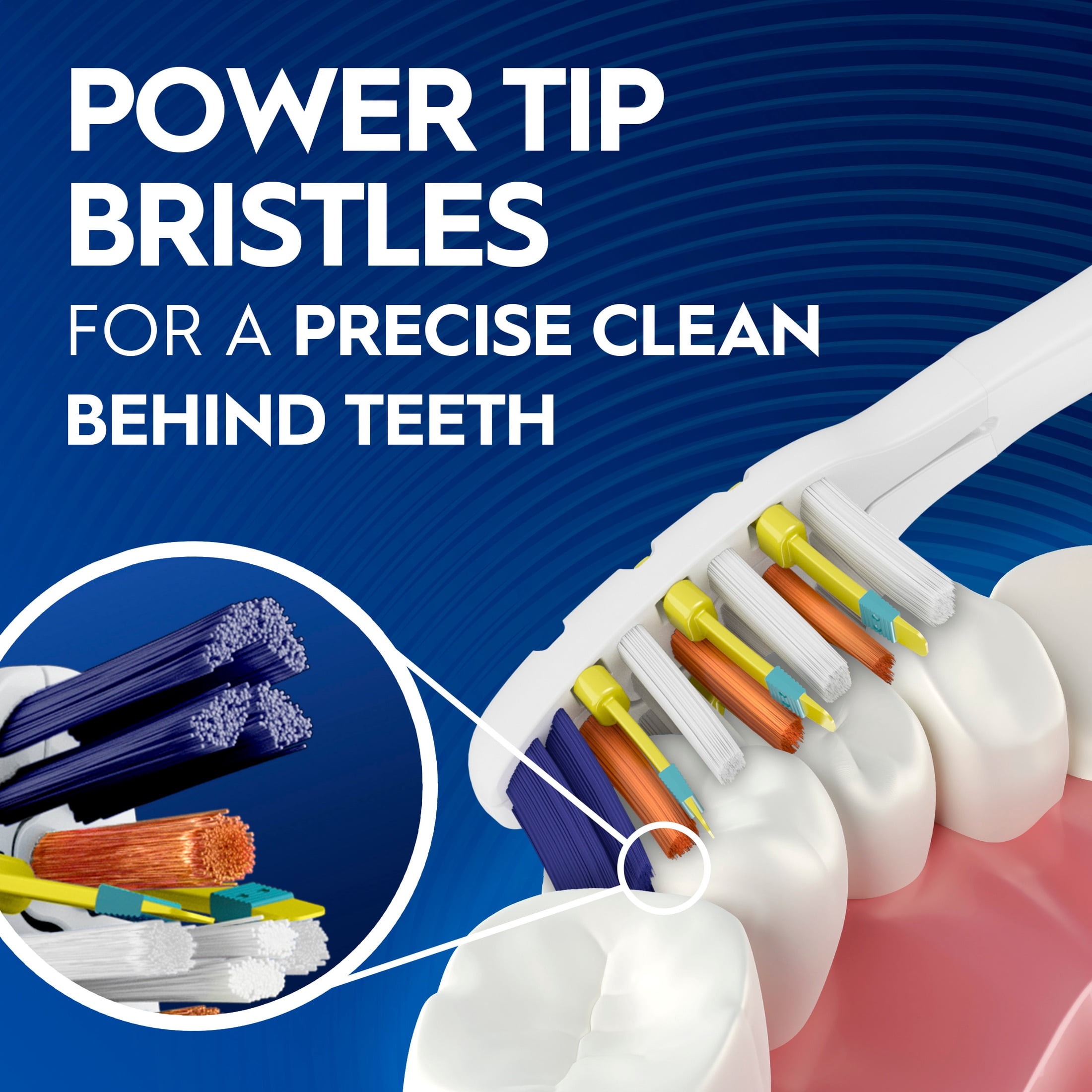 Oral-B Pulsar Battery Powered Toothbrush, Medium Bristles, Expert Clean (2 Count) 1ibz2