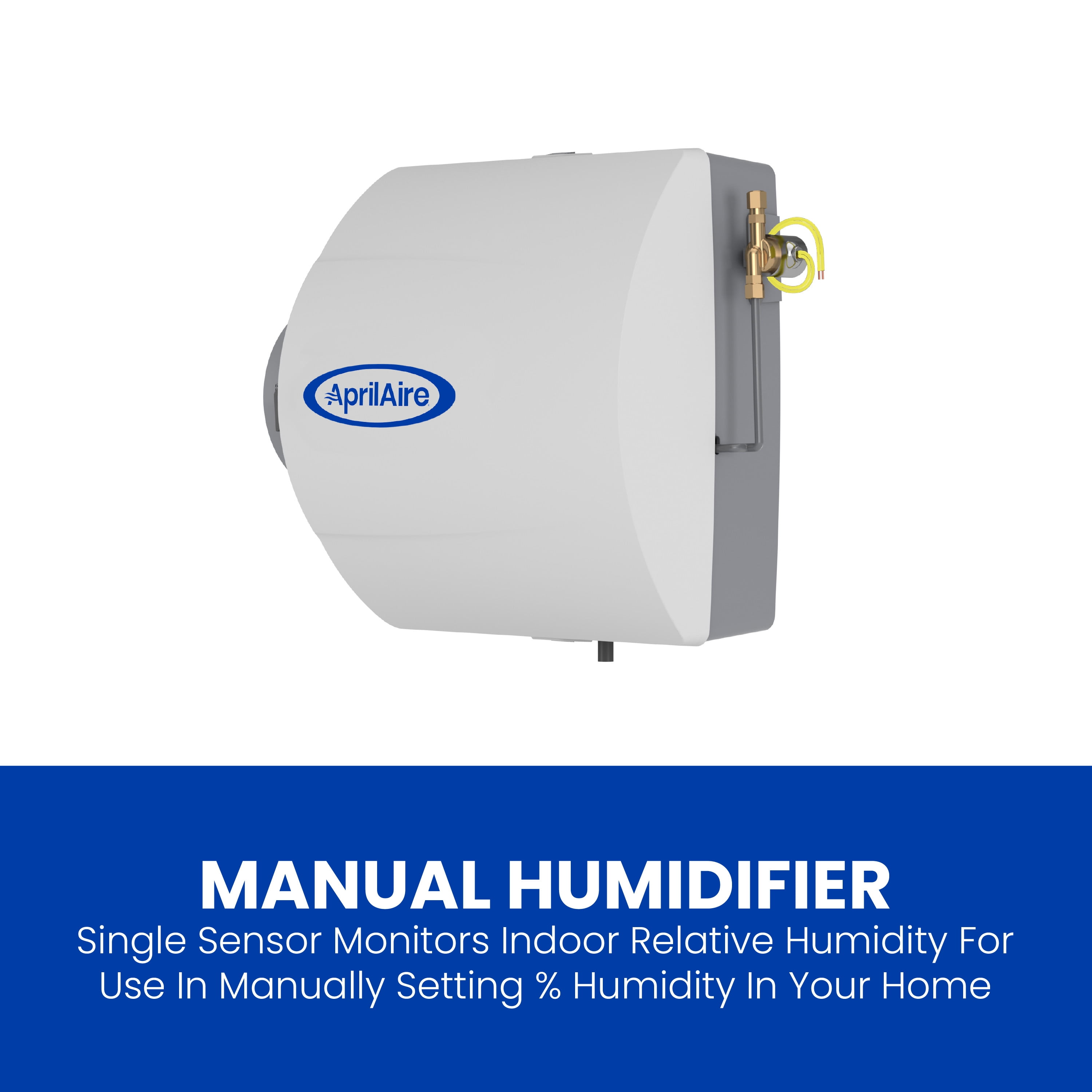 AprilAire 600M Whole-House Furnace Humidifier (Grey, 17 Gallons Per Day) yyoz6