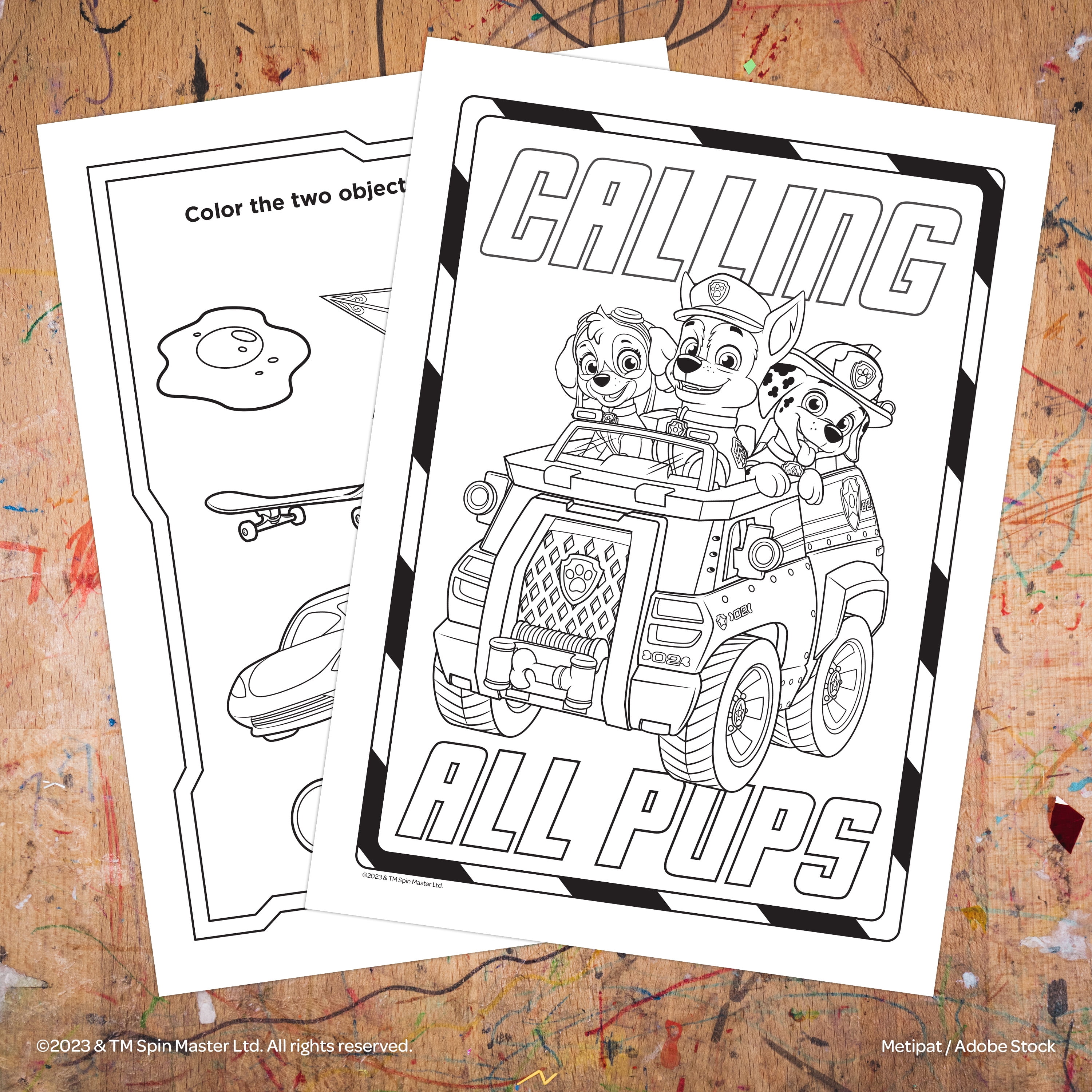PAW Patrol Jumbo Coloring Book, Activity Book for Kids (64 Pages, 10.75 in x 7.75 in) rot9i