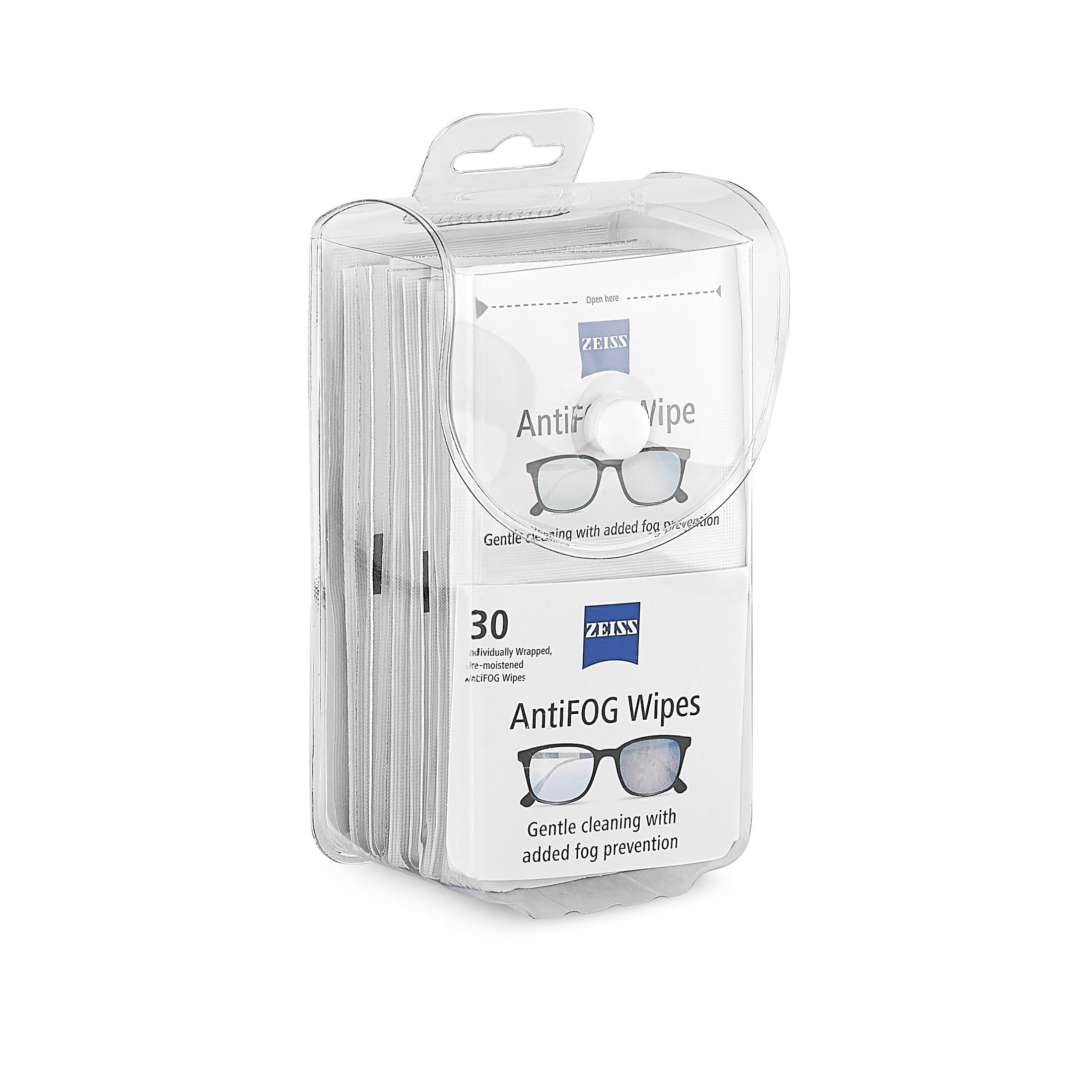 ZEISS Anti-Fog Lens Cleaner Wipes for Eyeglasses and Optical Surfaces (30 Count) ndotg