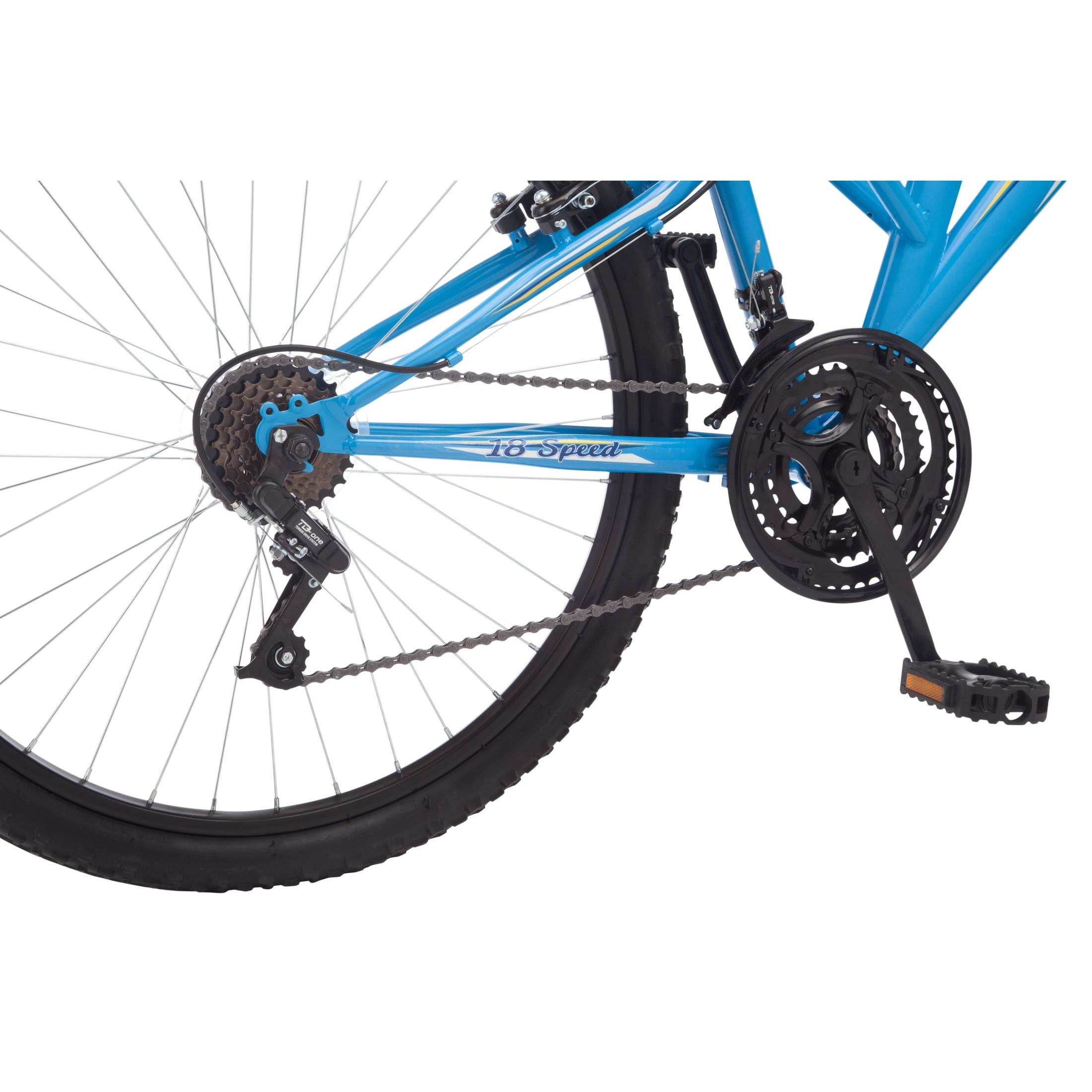 Pacific Cycle Shire Full Suspension Mountain Bike (Blue, 26 in Wheel) 8au1s