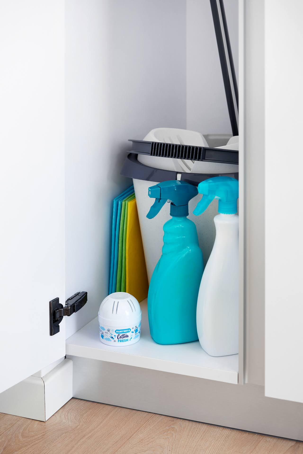 Humydry Moisture Absorber Mini Dehumidifier and Air Freshener (Fresh Cotton, 2.6 oz) 2qelc