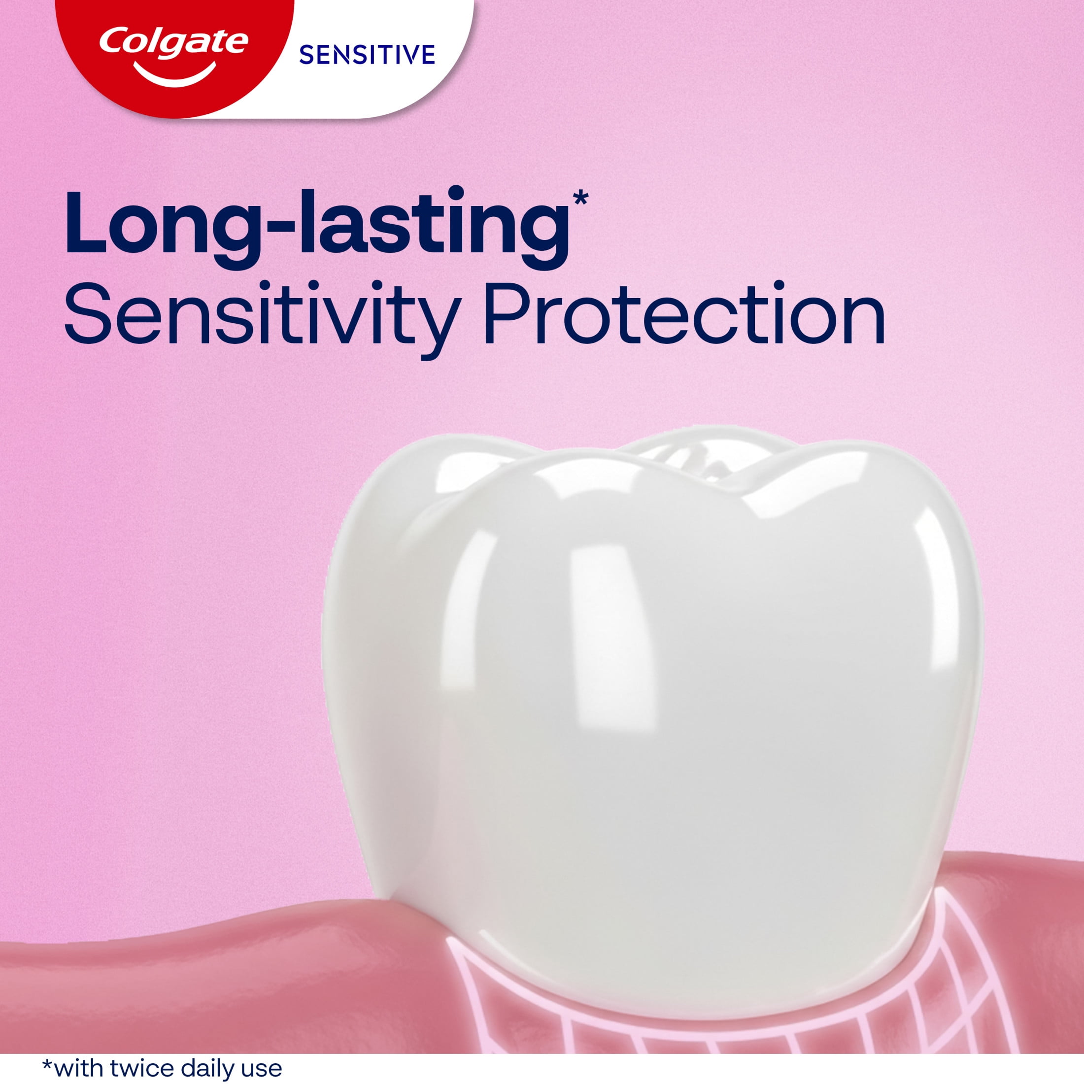 Colgate Sensitive Toothpaste, Complete Protection, Mint Clean (6 oz, Pack of 2) l9x8m