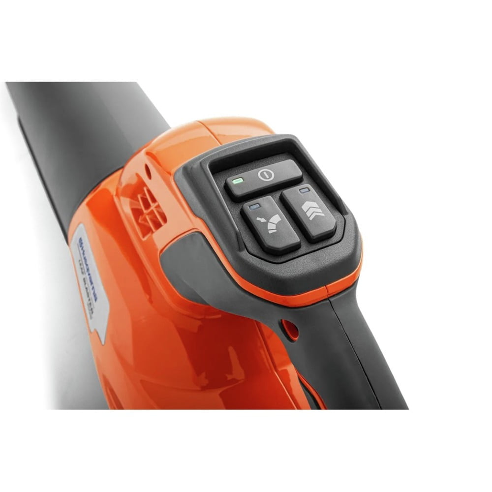 Husqvarna 350iB 40V LeafBlaster Cordless Leaf Blower Kit (Orange, 10 lb) tuasc