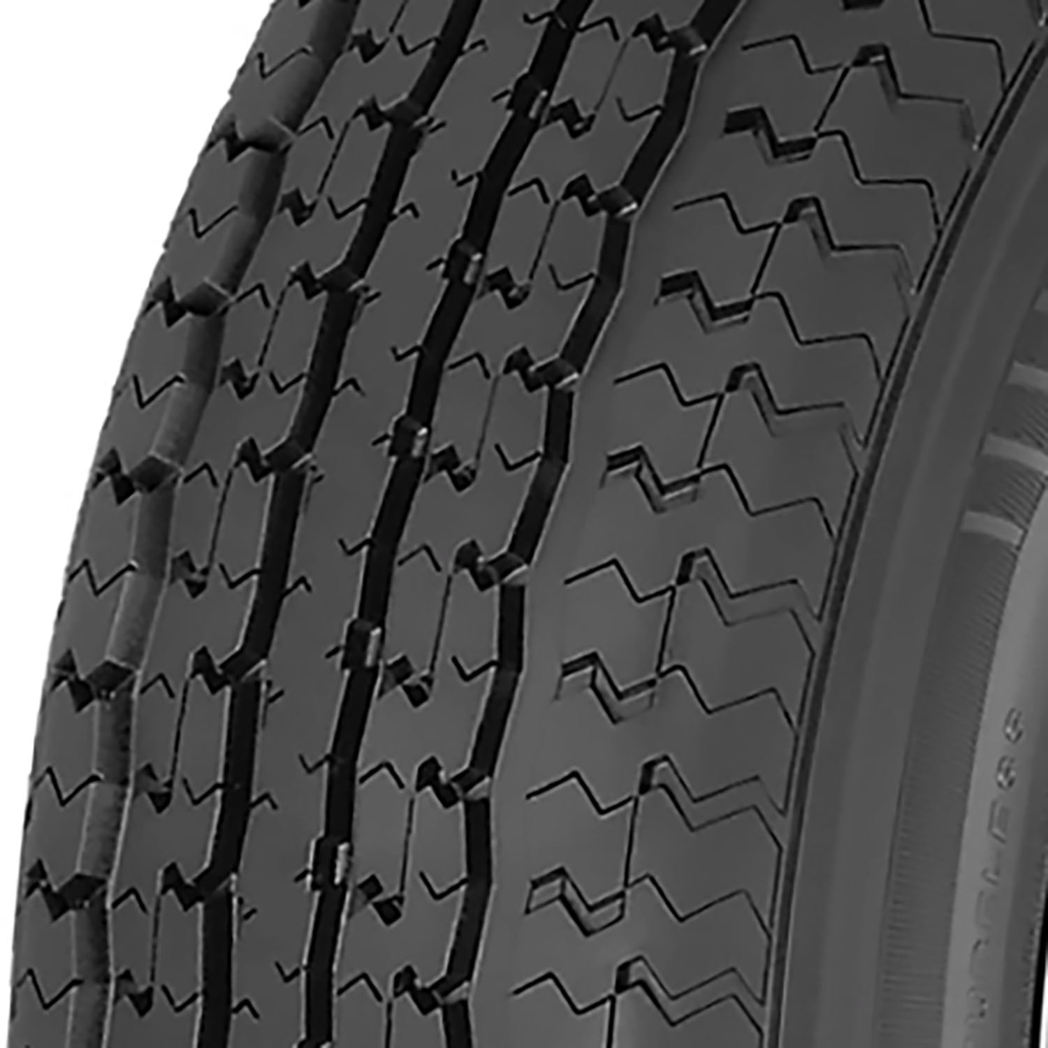 Power King Towmax STR II Trailer Tire (235/85R16, Load Range F) emx96
