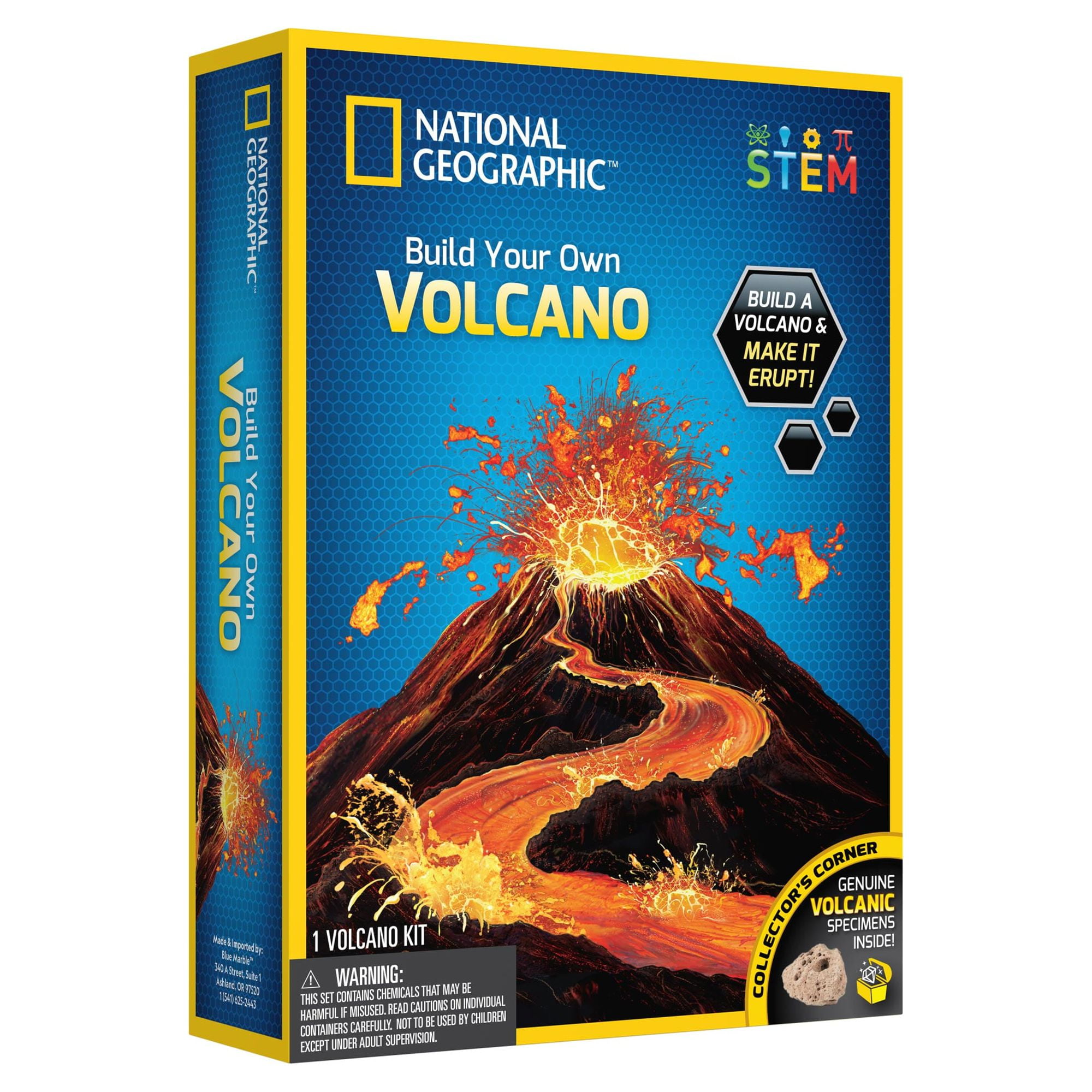 National Geographic STEM Volcano Science Kit (DIY Educational Activity Set) xuvuf