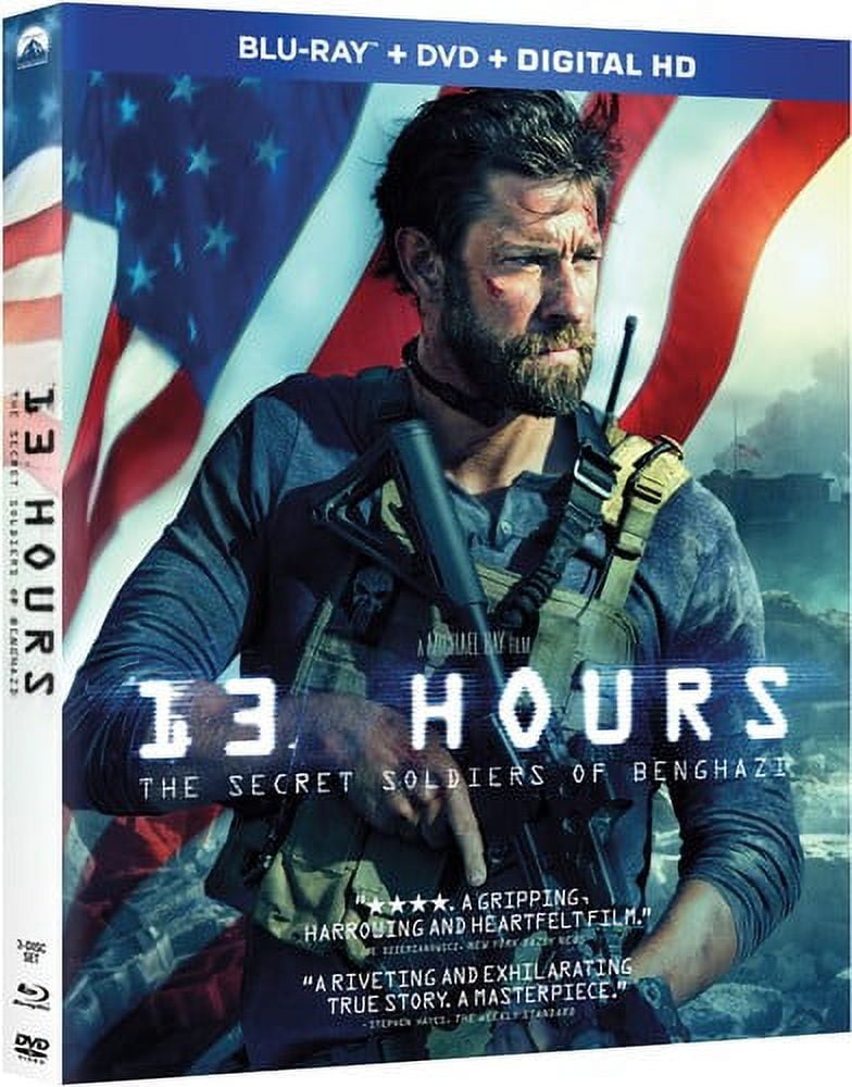 Paramount Home Video 13 Hours: The Secret Soldiers of Benghazi (Blu-ray + DVD, 2-Disc Set) l3df3