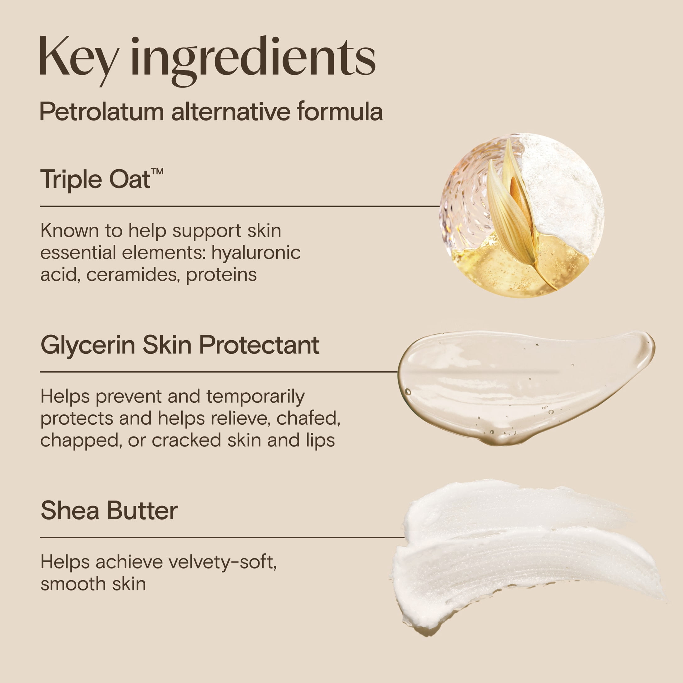 Aveeno Skin Relief Healing Ointment for Dry Cracked Skin (Fragrance-Free, 7.2 oz) 4myou