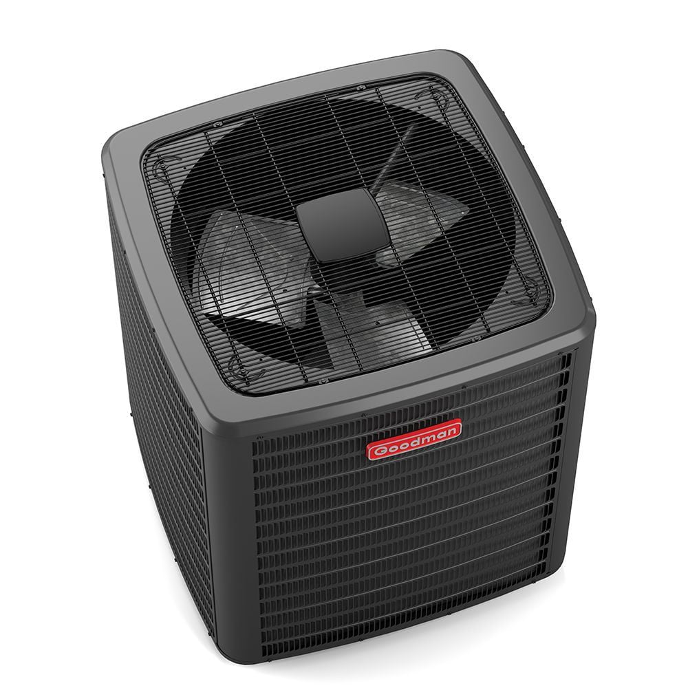 Goodman 2 Ton 13.4 SEER2 Air Conditioner Condenser (R-32 Refrigerant, Grey) qujiz
